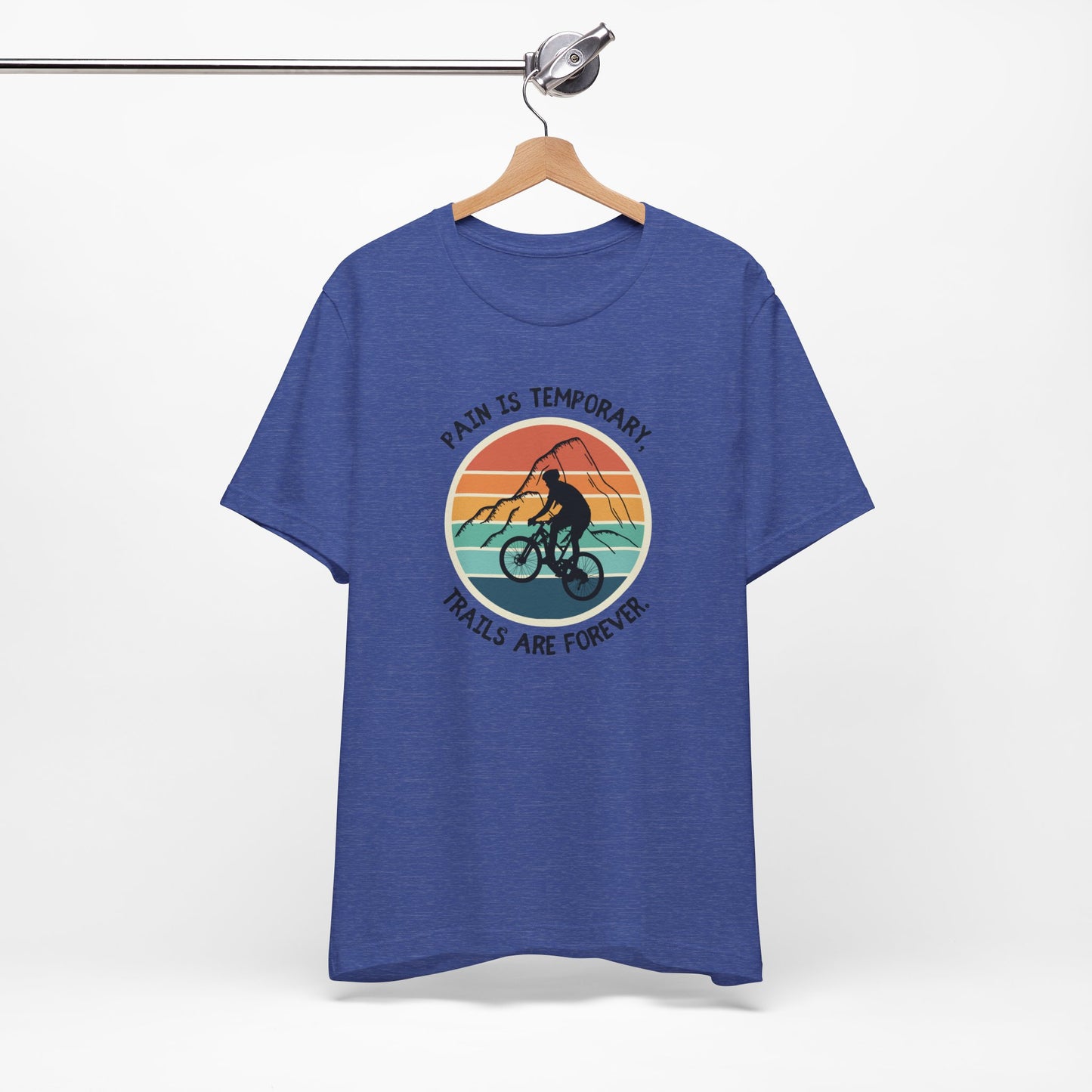 Michigan Trails are Forever Mountain Biking Unisex tshirt