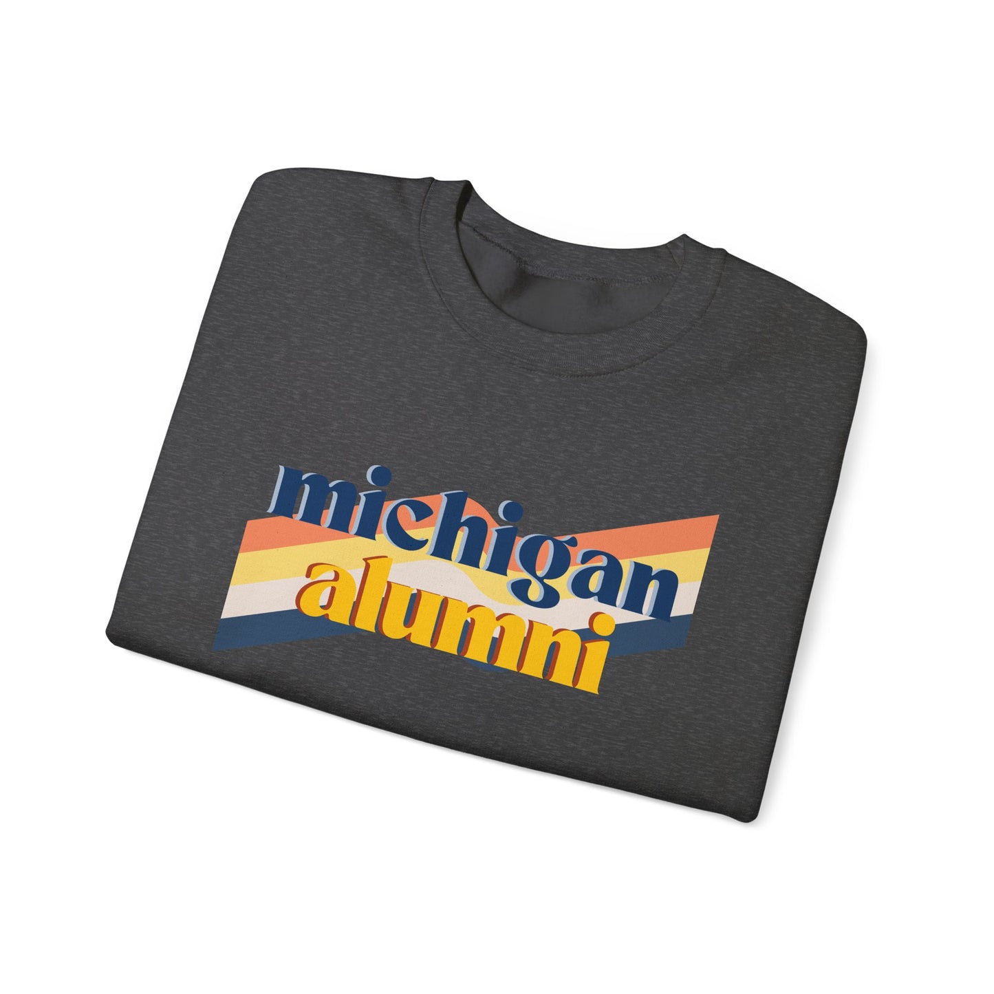 Michigan Alumni Vintage Sweatshirt