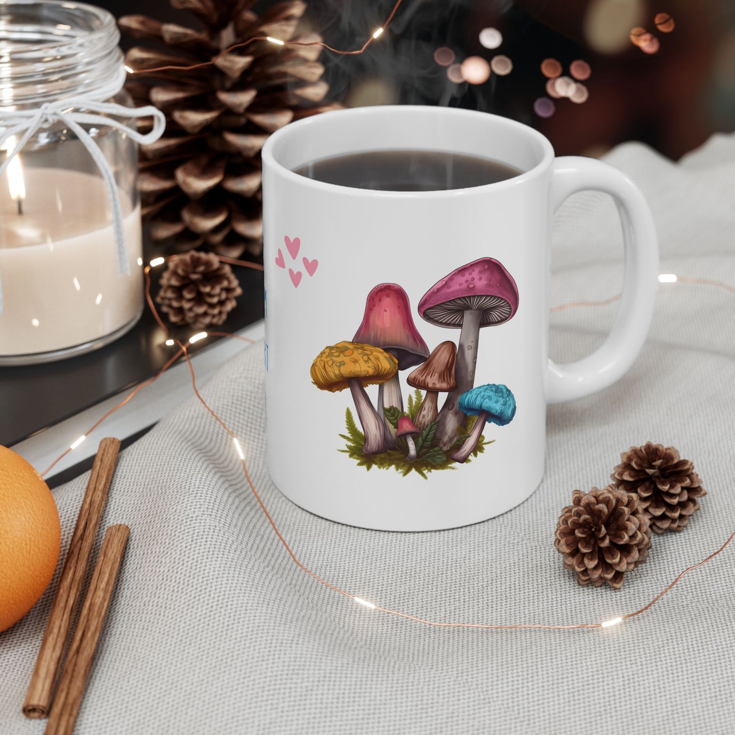 So Mushroom in My Heart Ceramic 11oz Mug