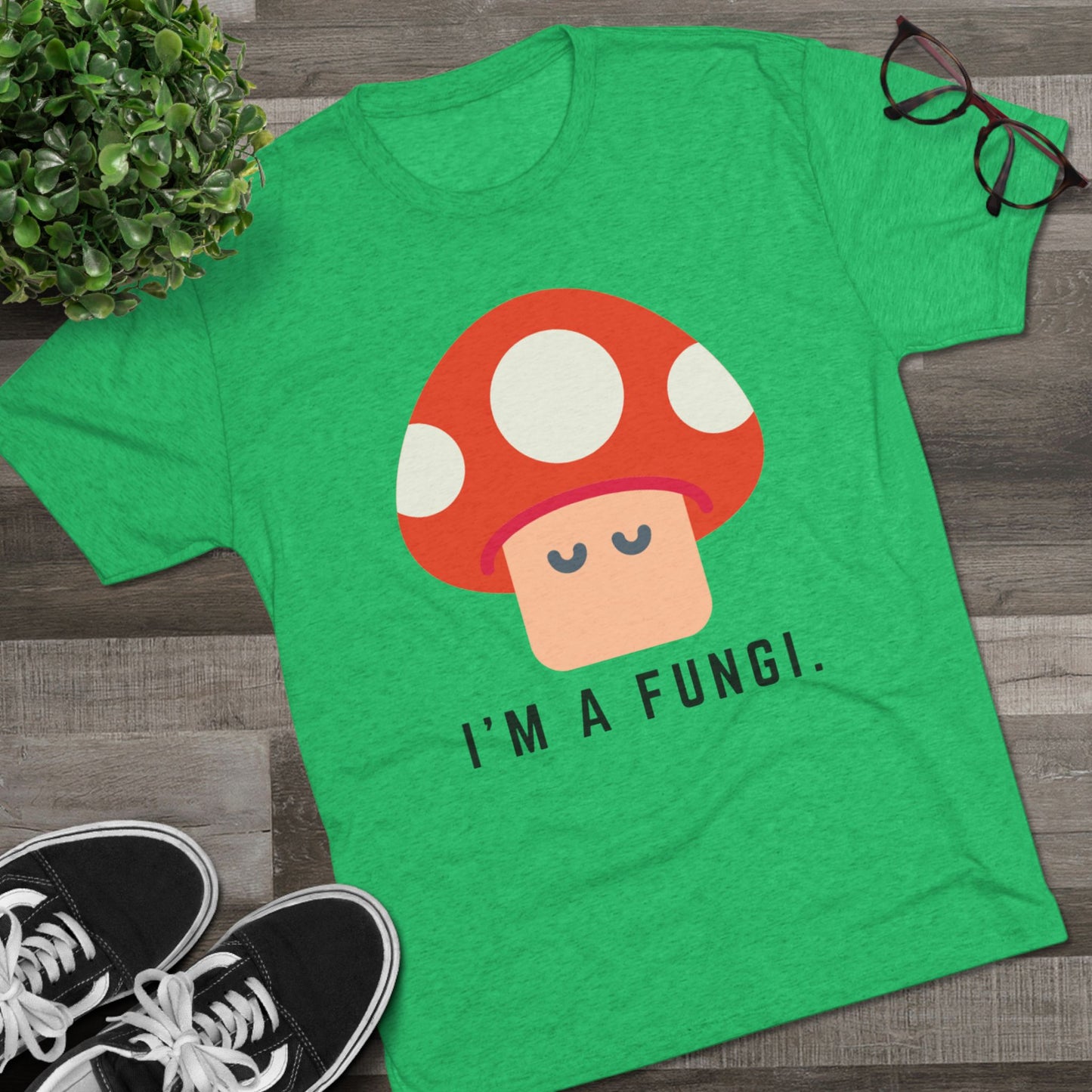 I'm a Fungi Unisex Tri-Blend Crew Tee