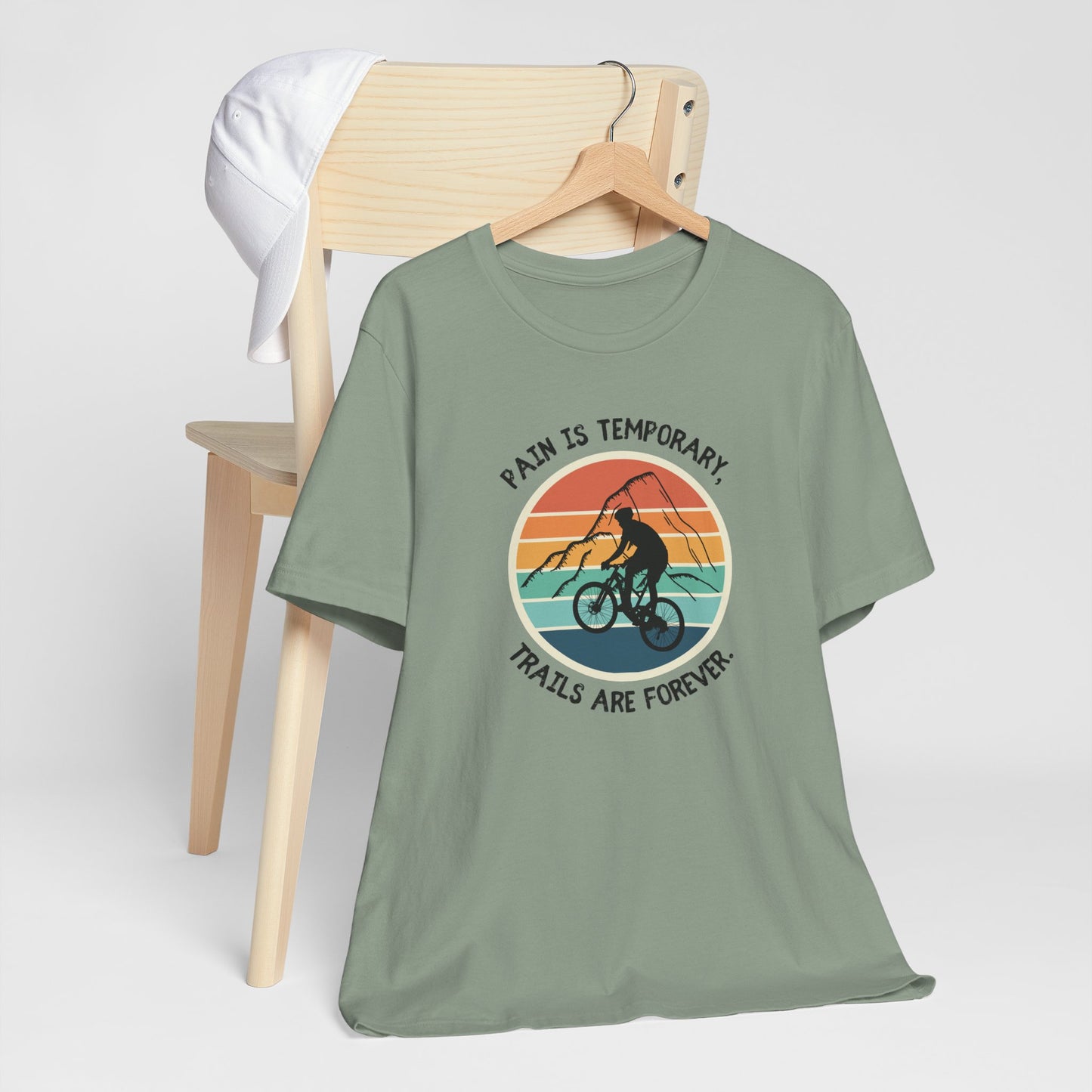Michigan Trails are Forever Mountain Biking Unisex tshirt