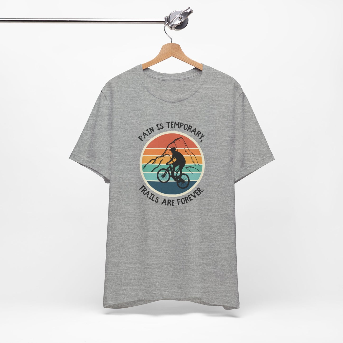 Michigan Trails are Forever Mountain Biking Unisex tshirt