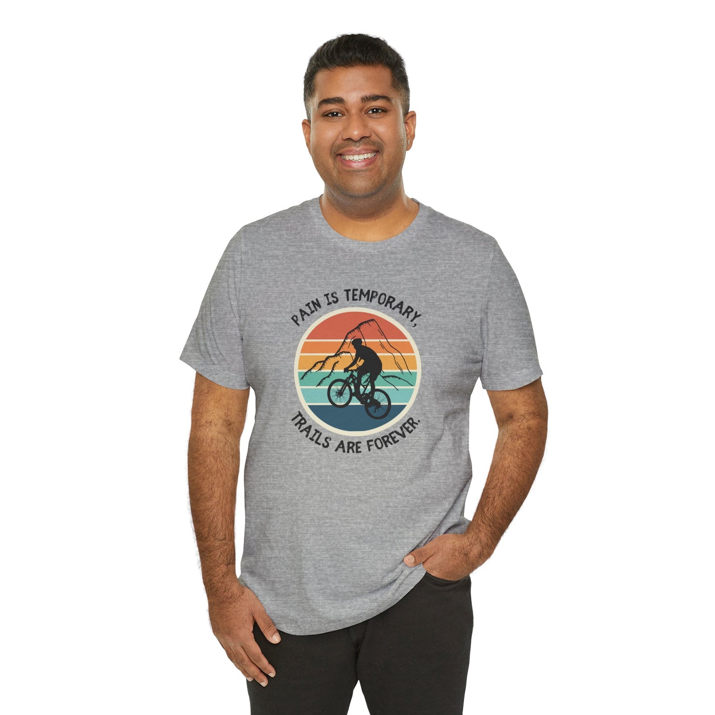 Michigan Trails are Forever Mountain Biking Unisex tshirt