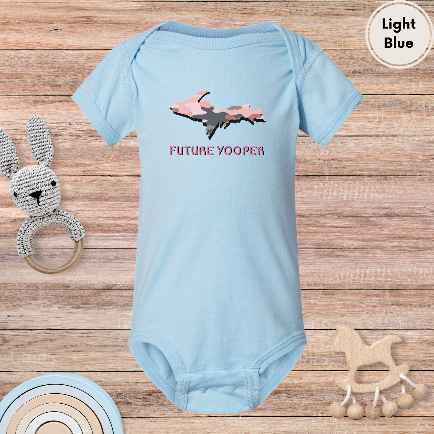 Future Yooper Upper Peninsula Michigan Infant Bodysuit