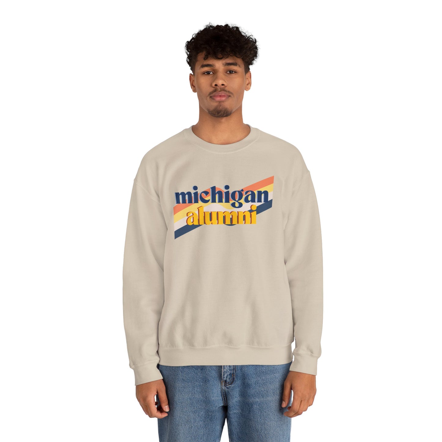 Michigan Alumni Vintage Sweatshirt
