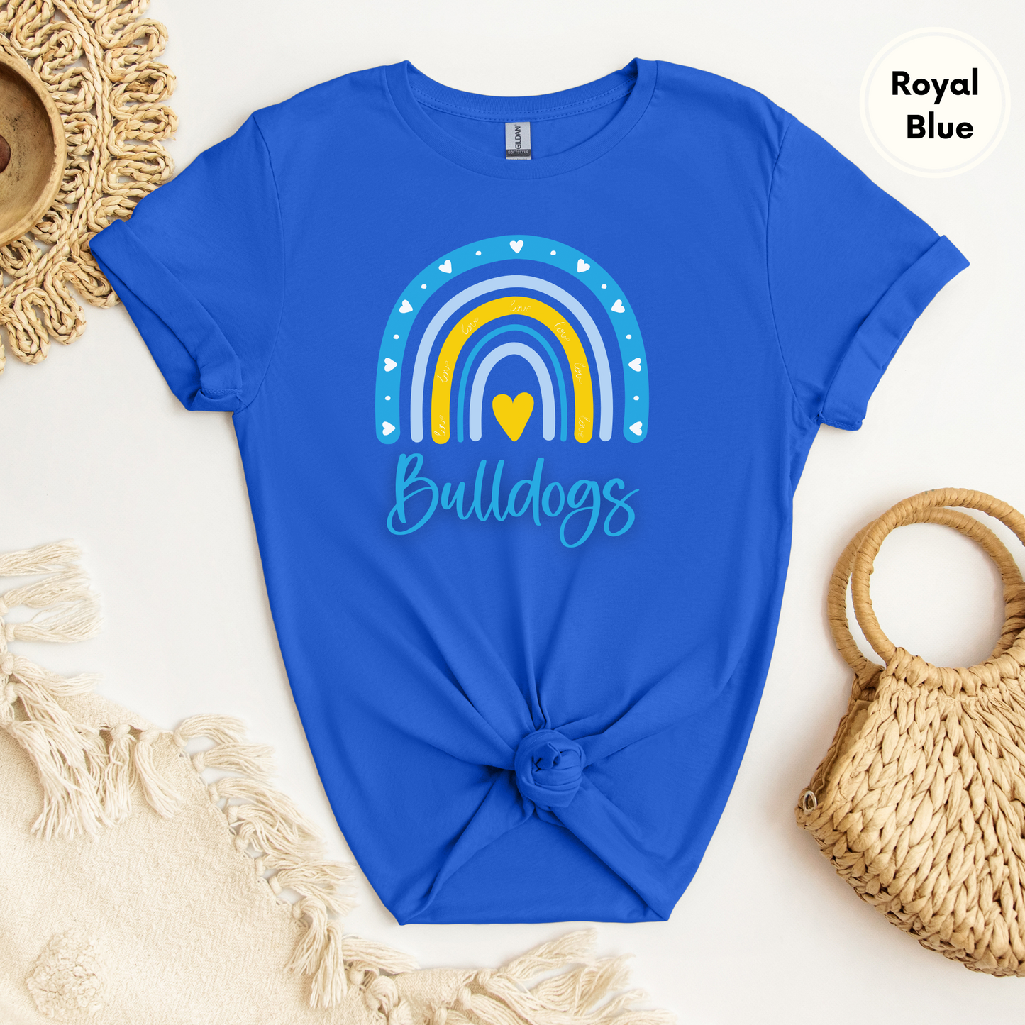 Kettering University Bulldogs Rainbow Tshirt