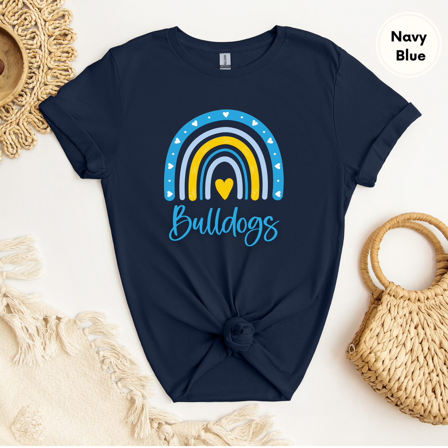 Kettering University Bulldogs Rainbow Tshirt
