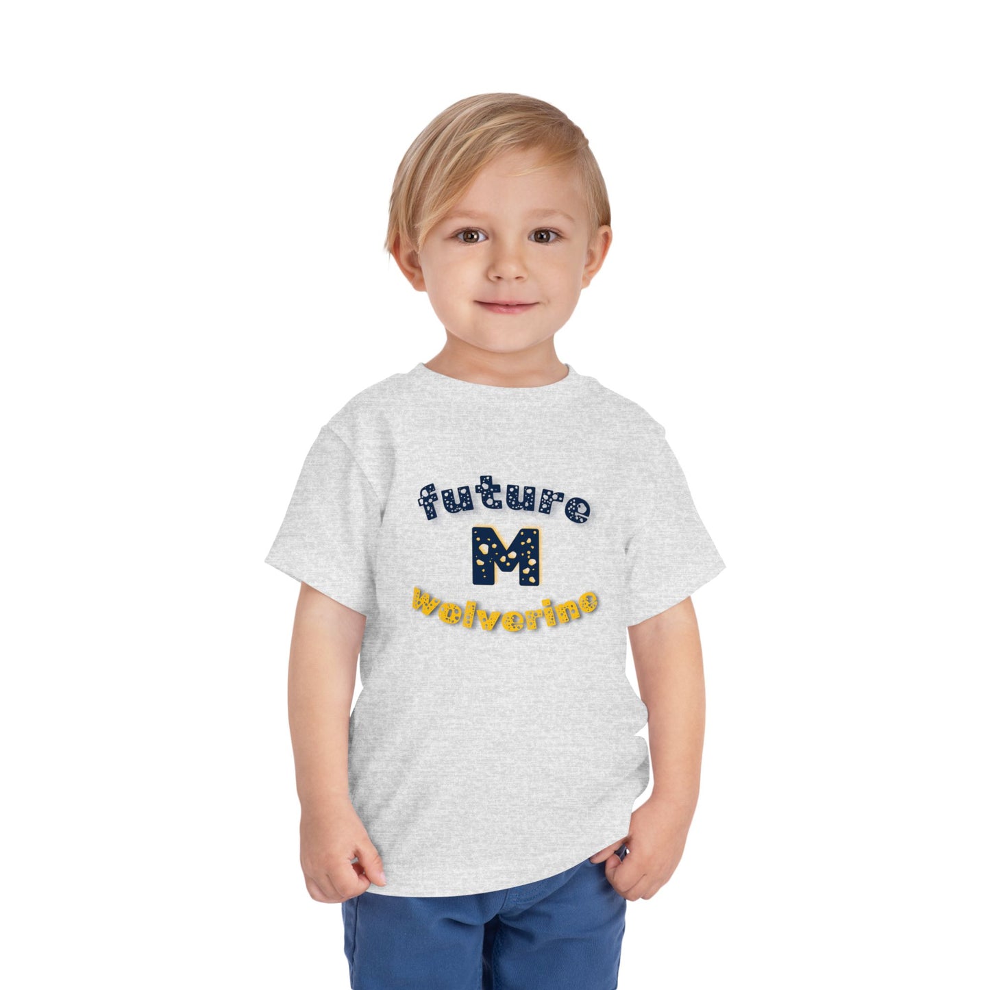 Michigan Future Wolverine Toddler Short Sleeve Tee