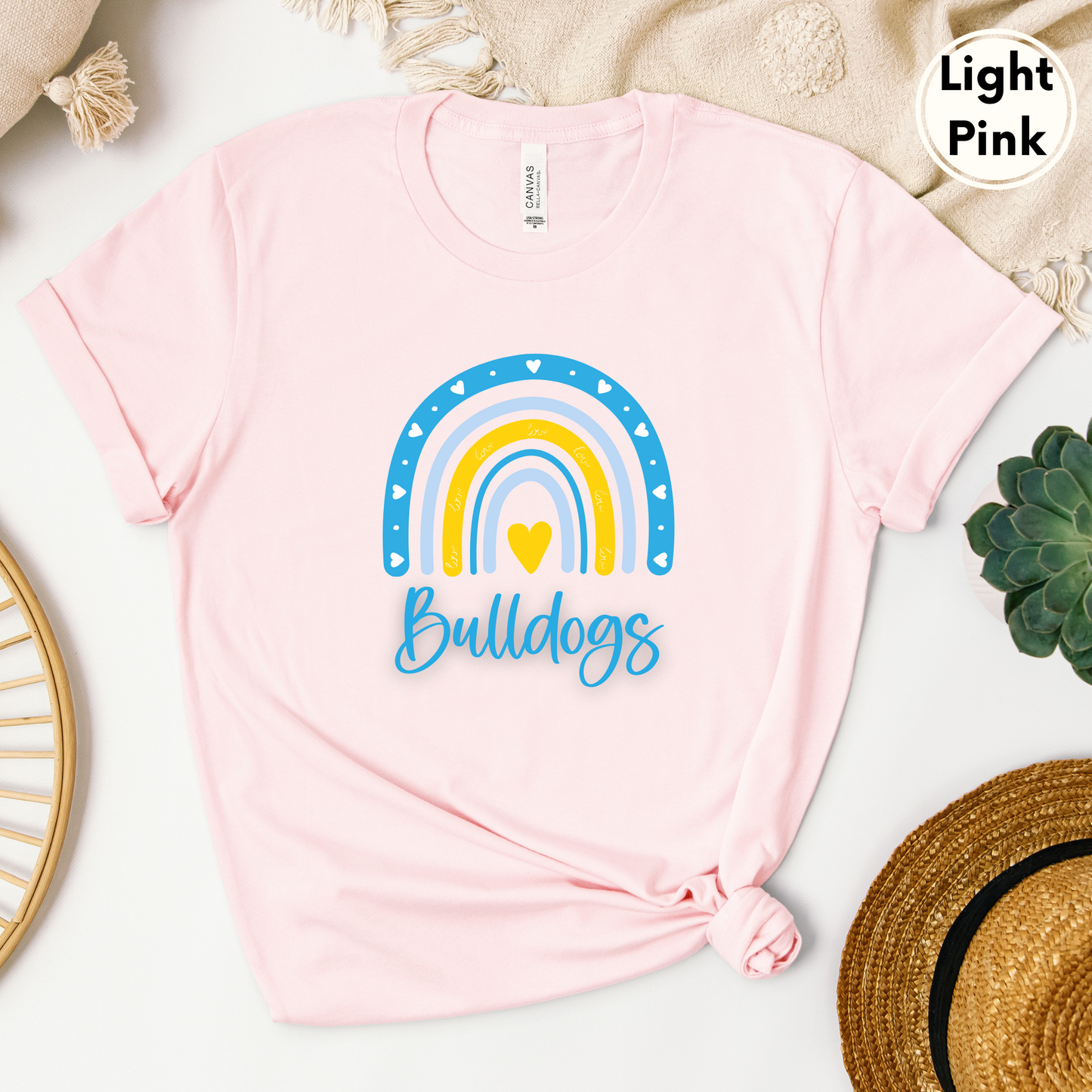 Kettering University Bulldogs Rainbow Tshirt
