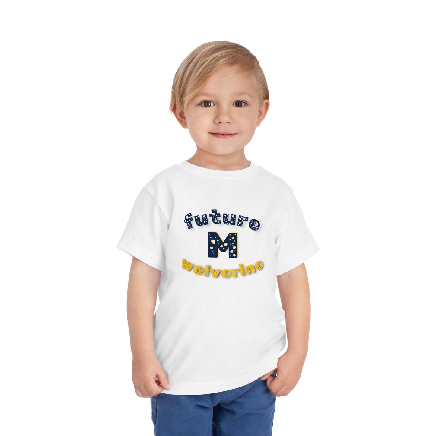Michigan Future Wolverine Toddler Short Sleeve Tee
