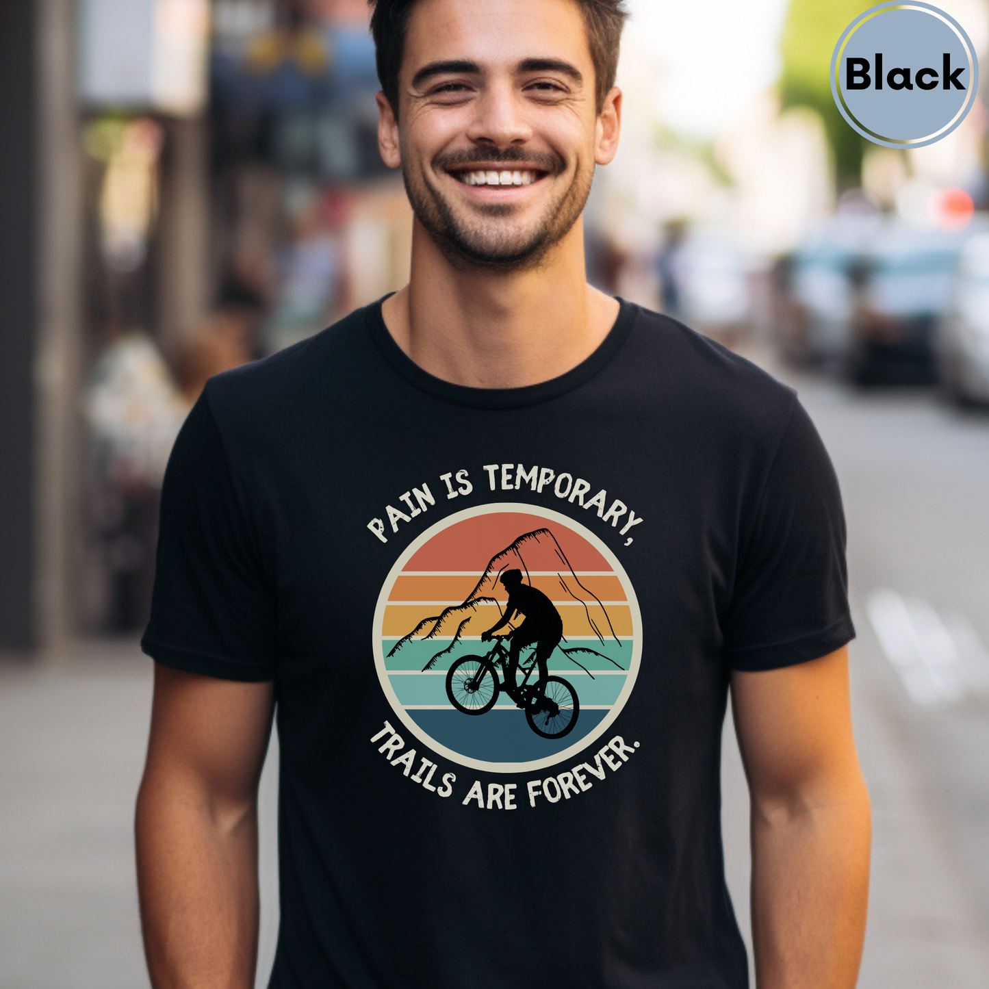 Michigan Trails are Forever Mountain Biking Unisex tshirt
