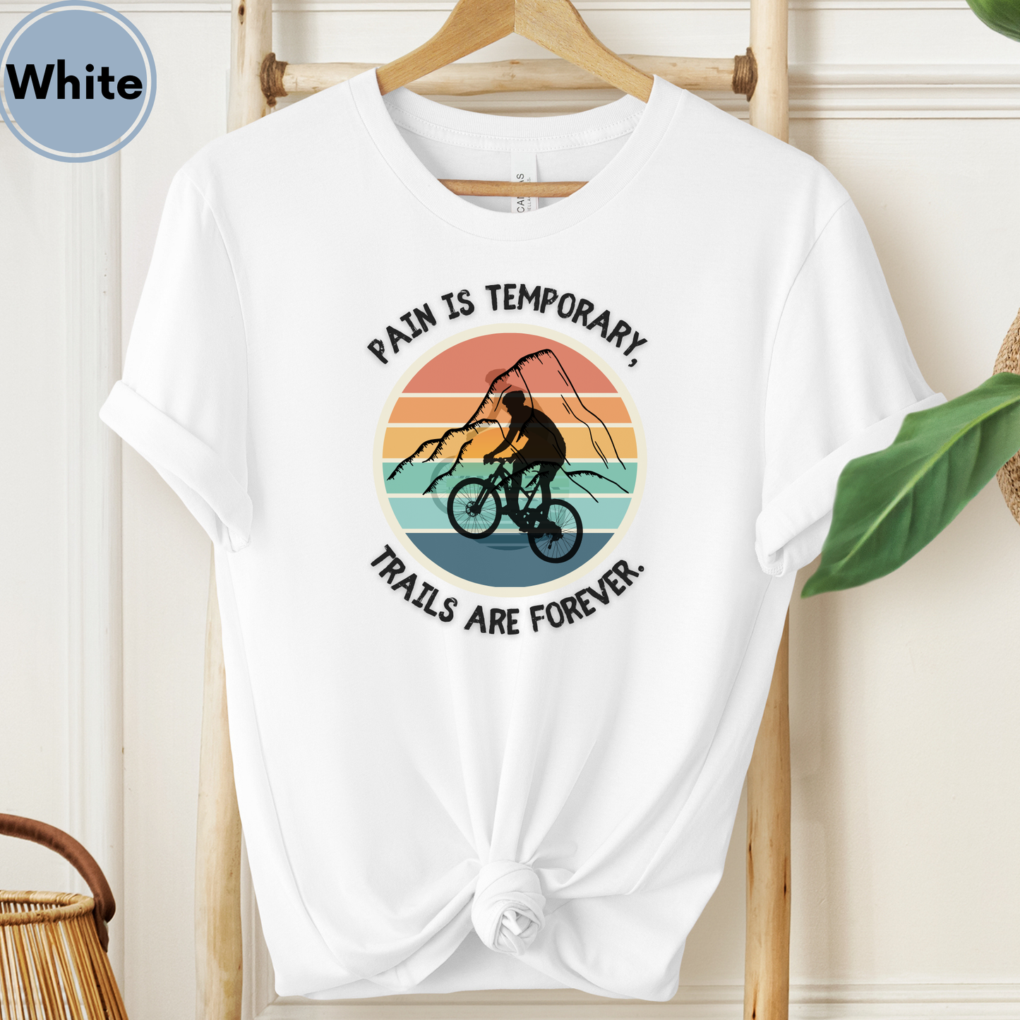 Michigan Trails are Forever Mountain Biking Unisex tshirt