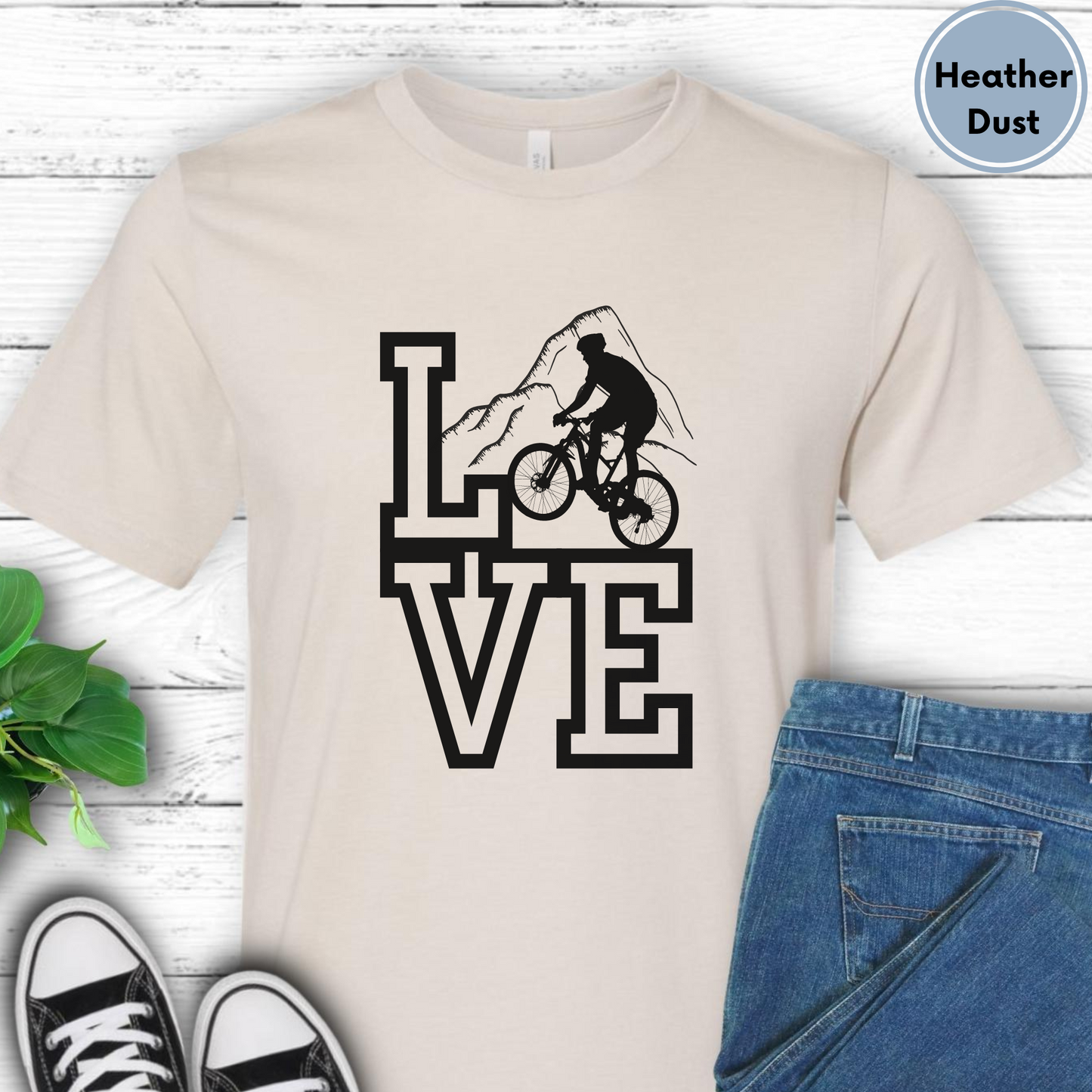 Love Mountain Biking tshirt