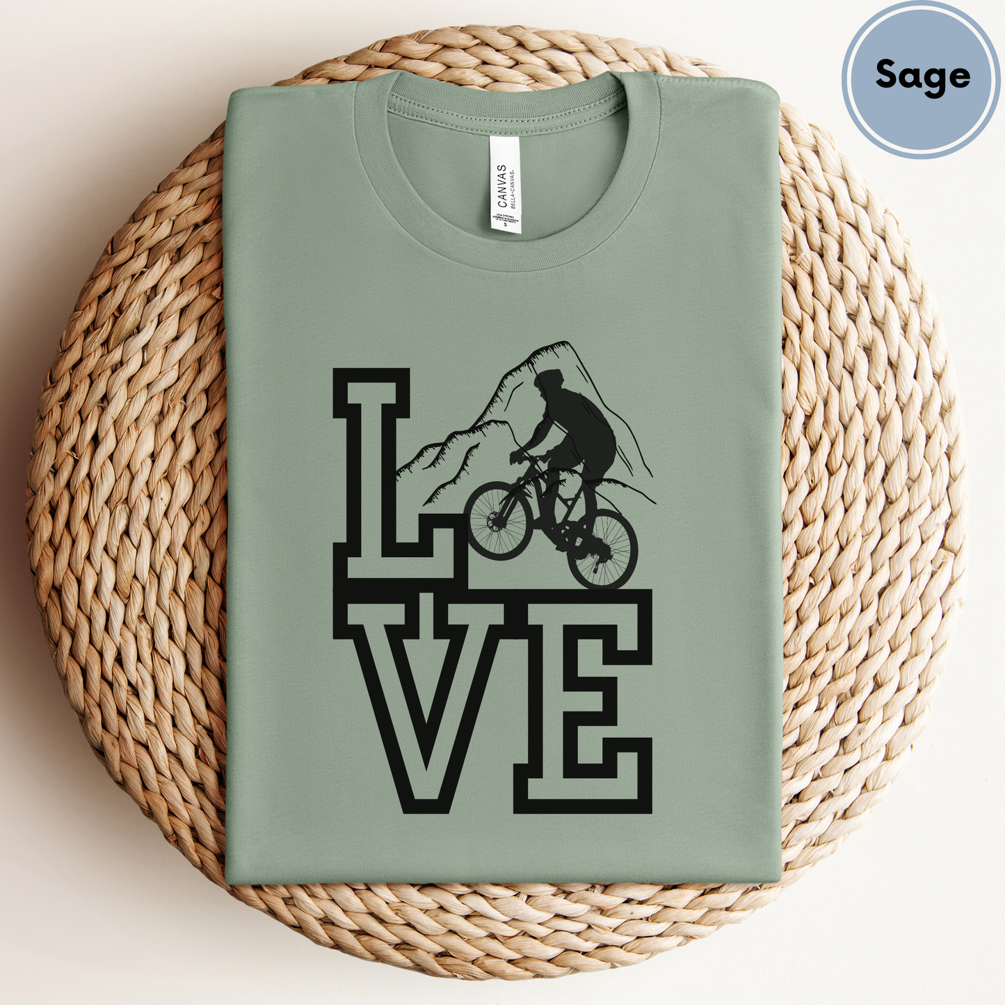 Love Mountain Biking tshirt