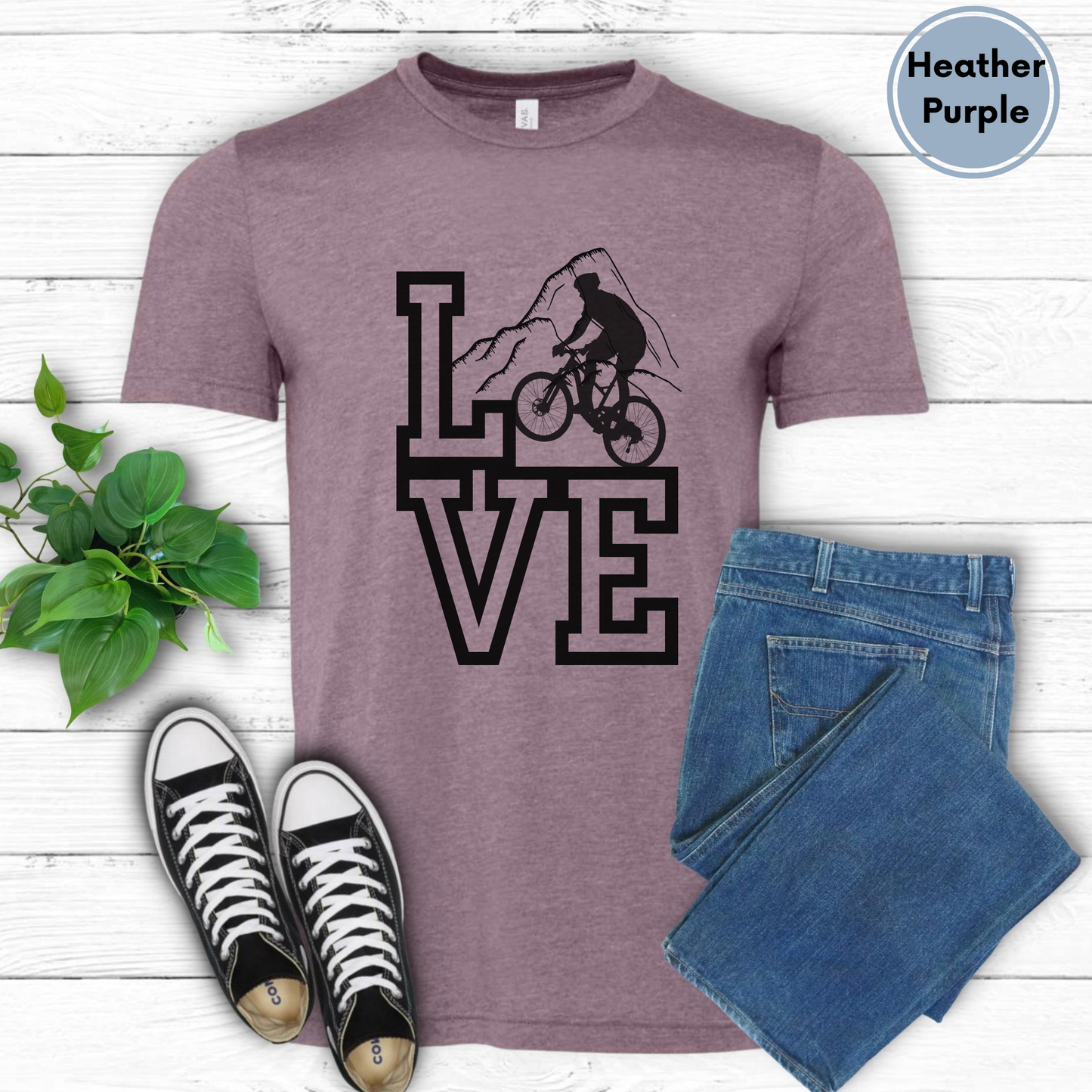 Love Mountain Biking tshirt