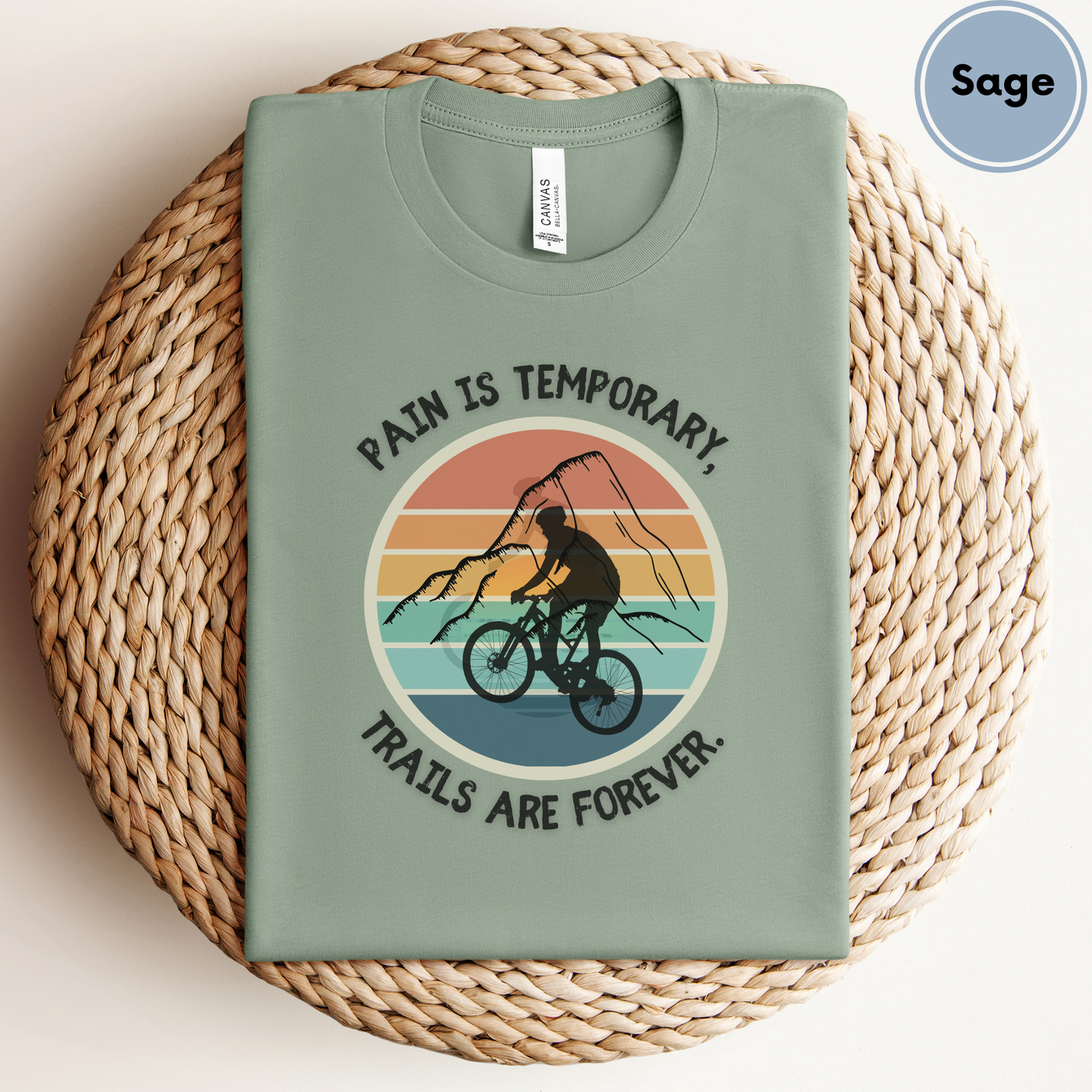 Michigan Trails are Forever Mountain Biking Unisex tshirt