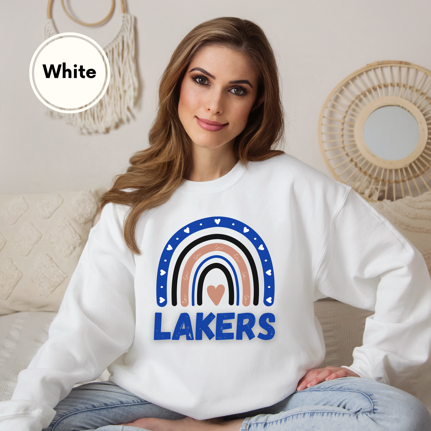 Grand Valley State University Rainbow Sweatshirt