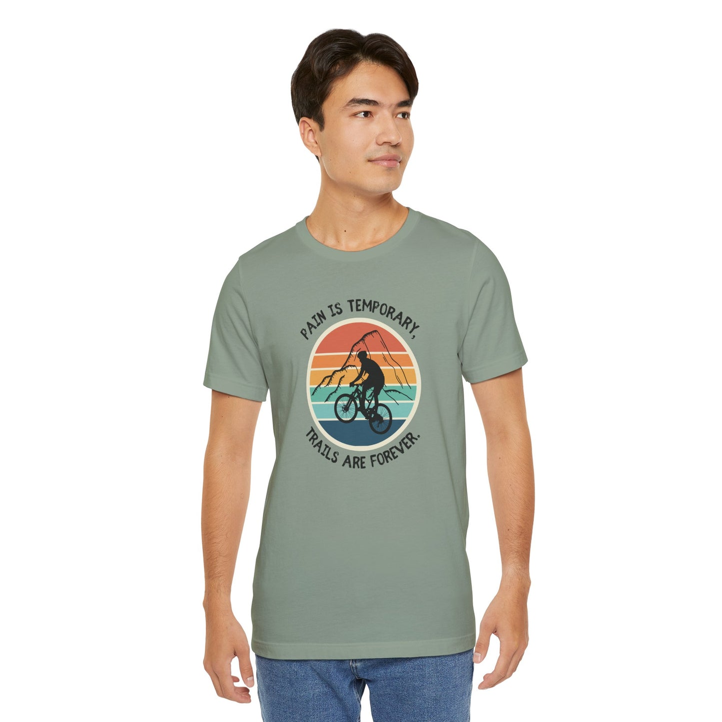 Michigan Trails are Forever Mountain Biking Unisex tshirt