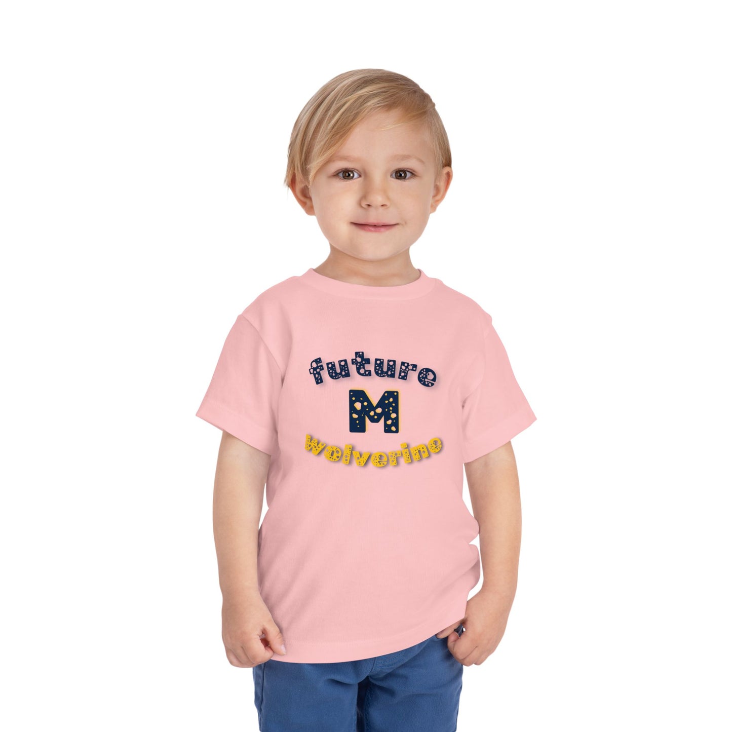 Michigan Future Wolverine Toddler Short Sleeve Tee