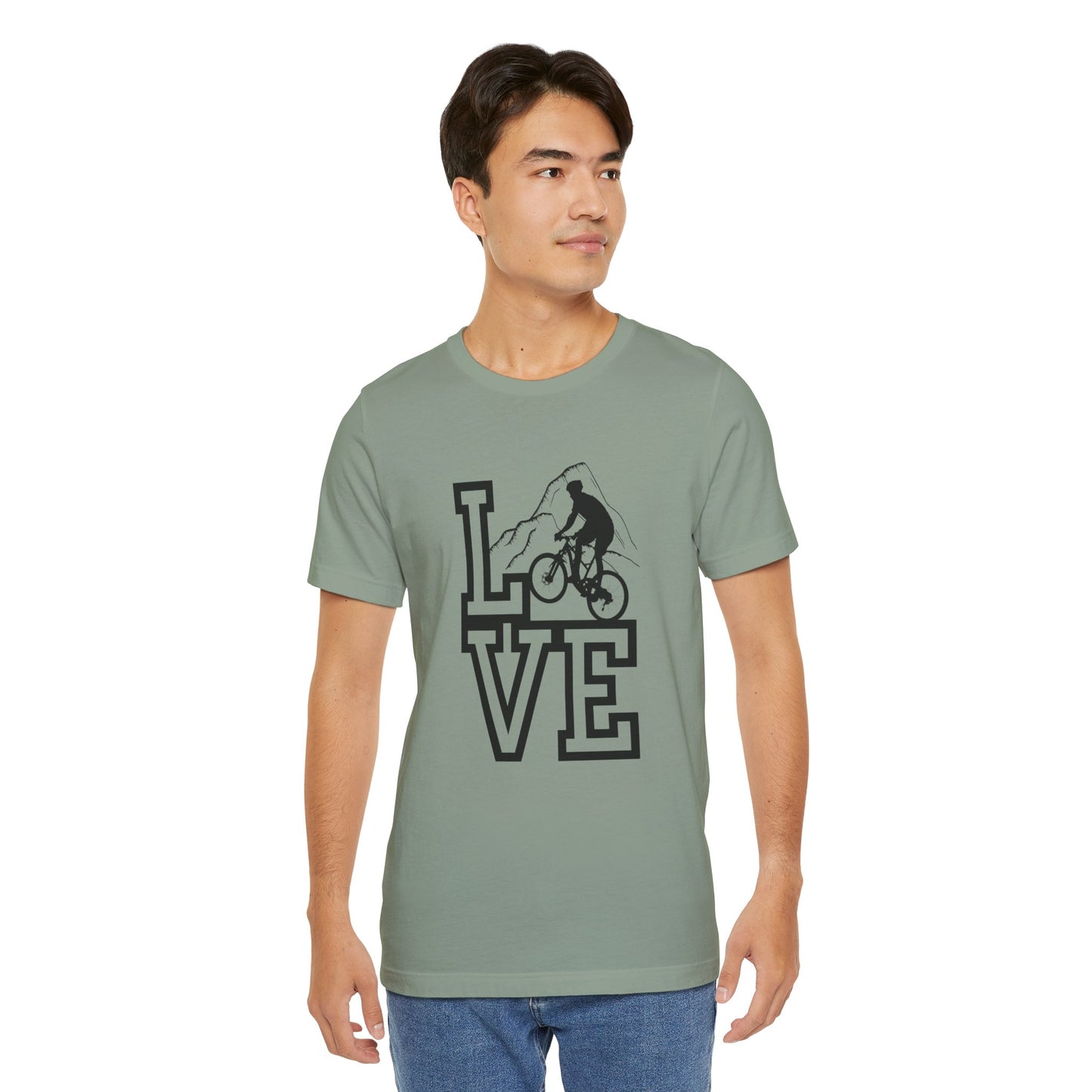 Love Mountain Biking tshirt