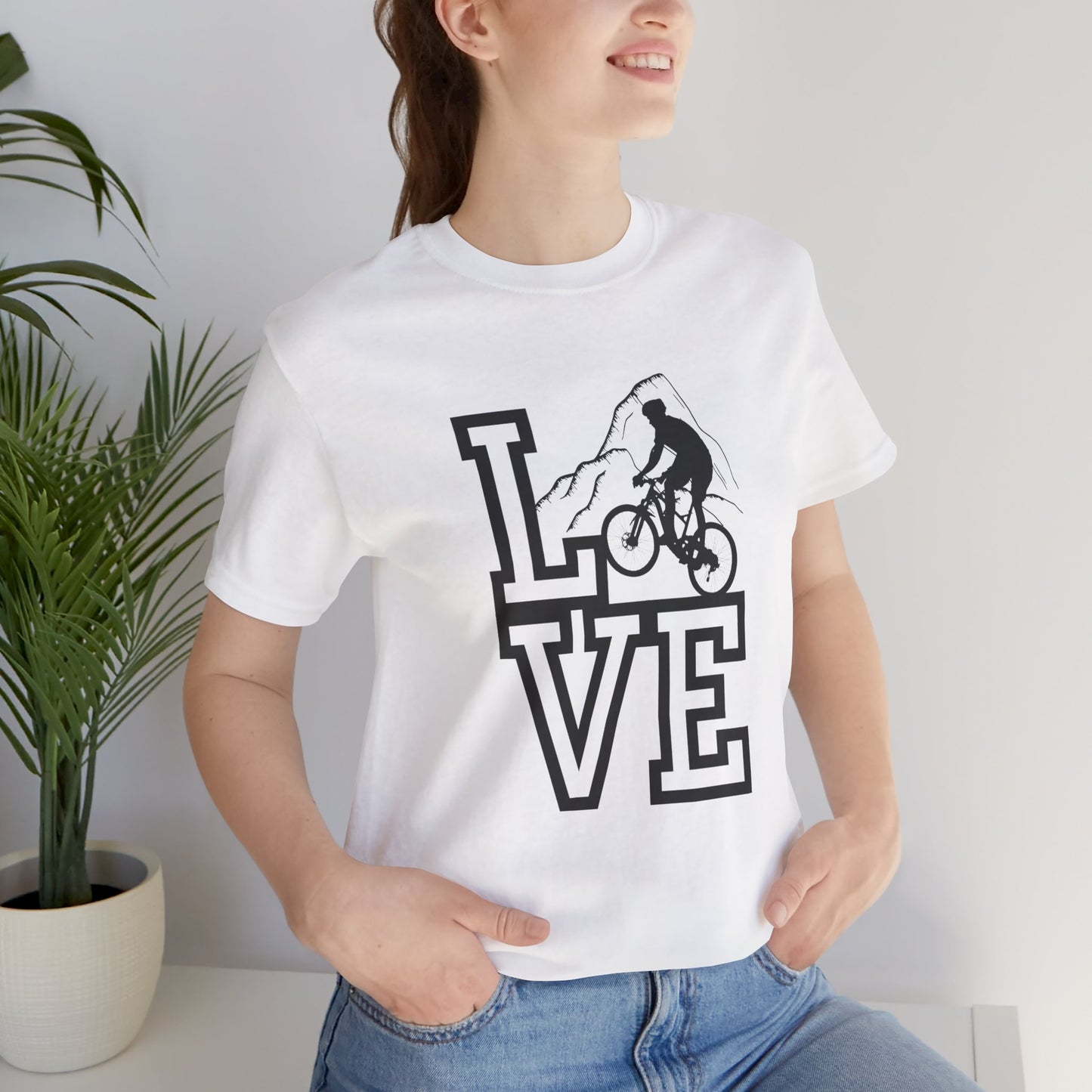 Love Mountain Biking tshirt