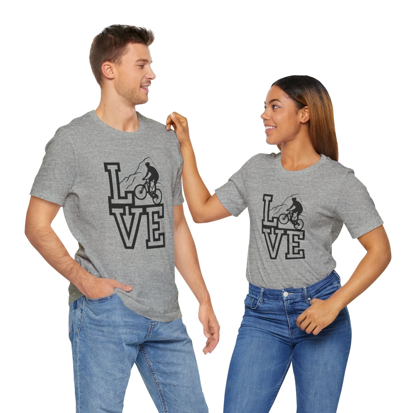 Love Mountain Biking tshirt