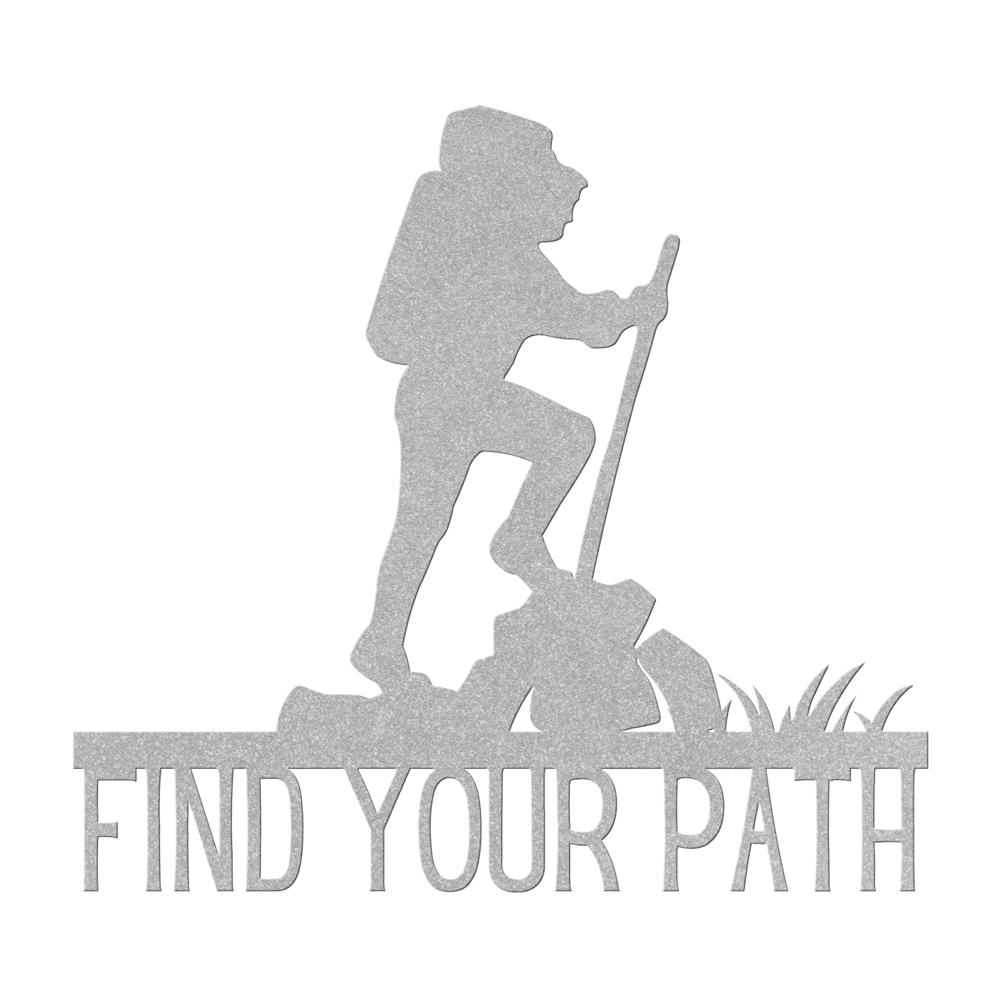 Find_your_Path_Hiking_Metal_Sign_Silver_Transparent_Mockup.png