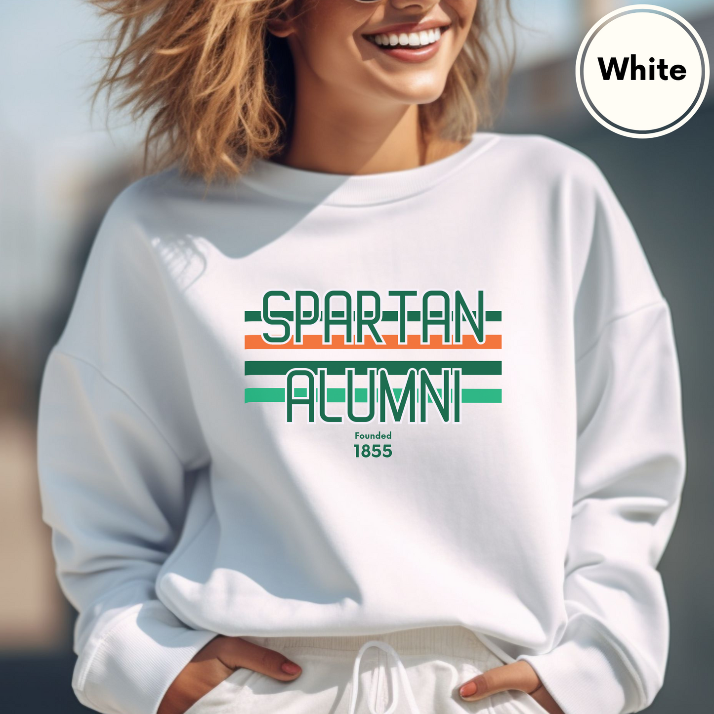 Spartan Alumni Long Sleeve Sweatshirt