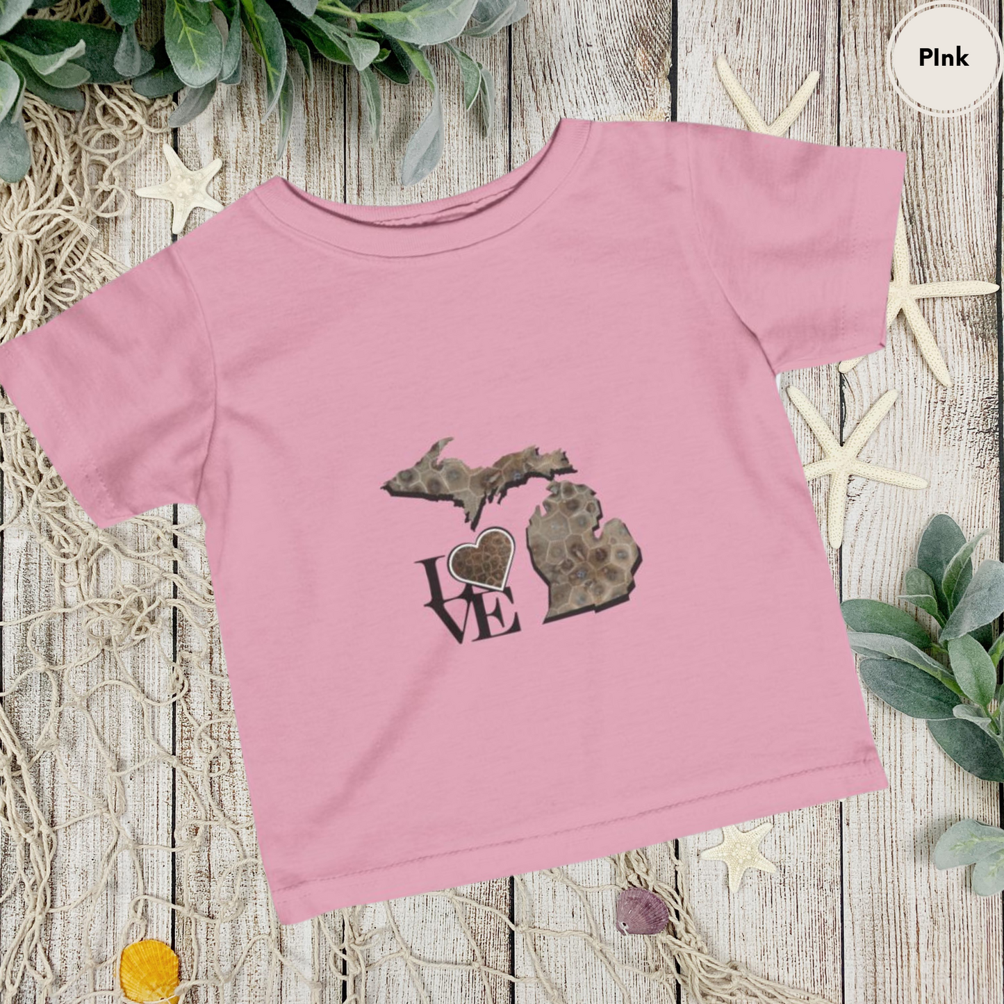 Michigan Love Petoskey Infant T-Shirt