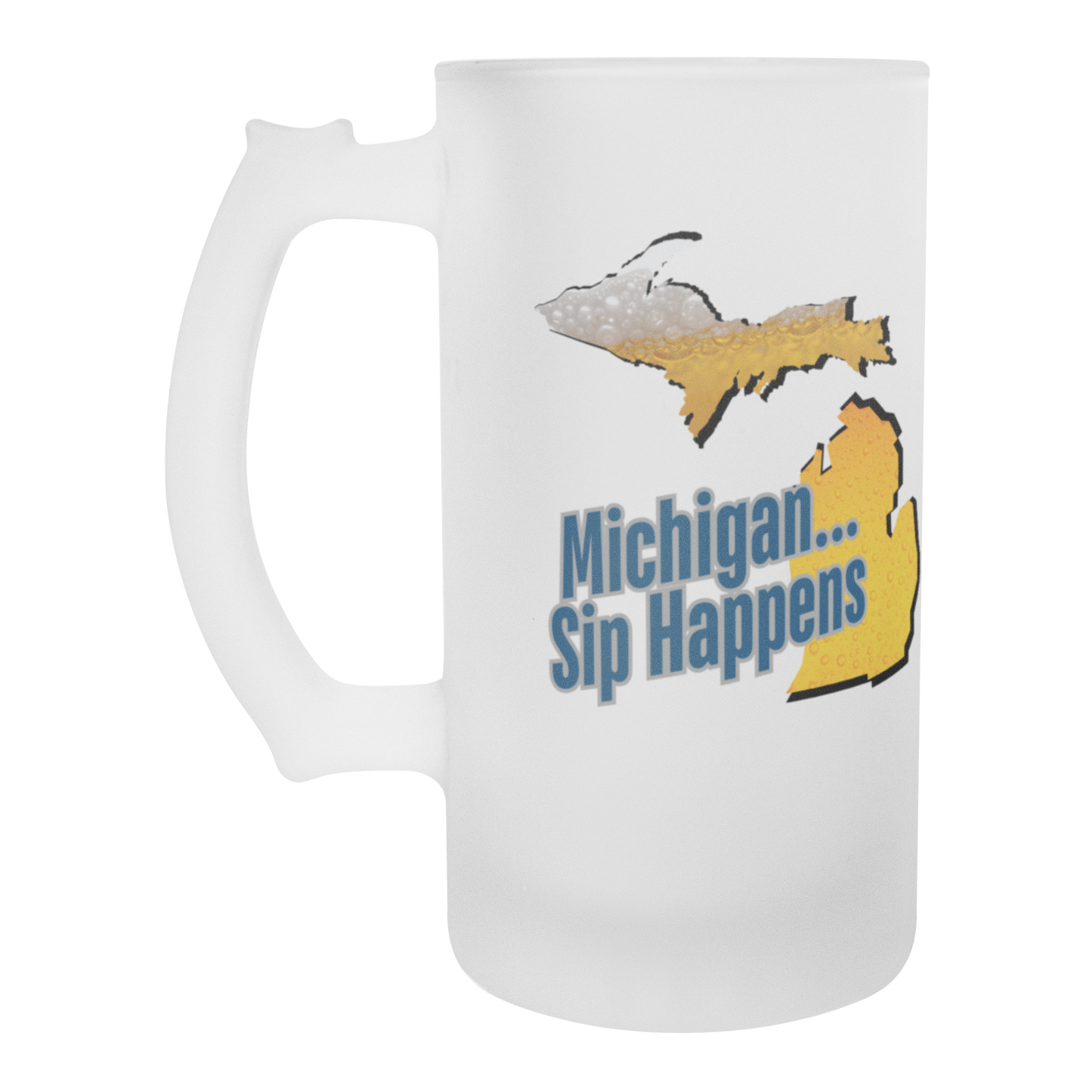Michigan_Sip_Happens_Frost_16_oz_Mug_Stein_Empty_LH_Mockup.png
