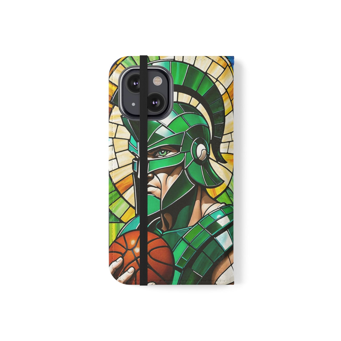 Spartan Basketball Flip Cases for Iphones and Samsung Galaxy Phones