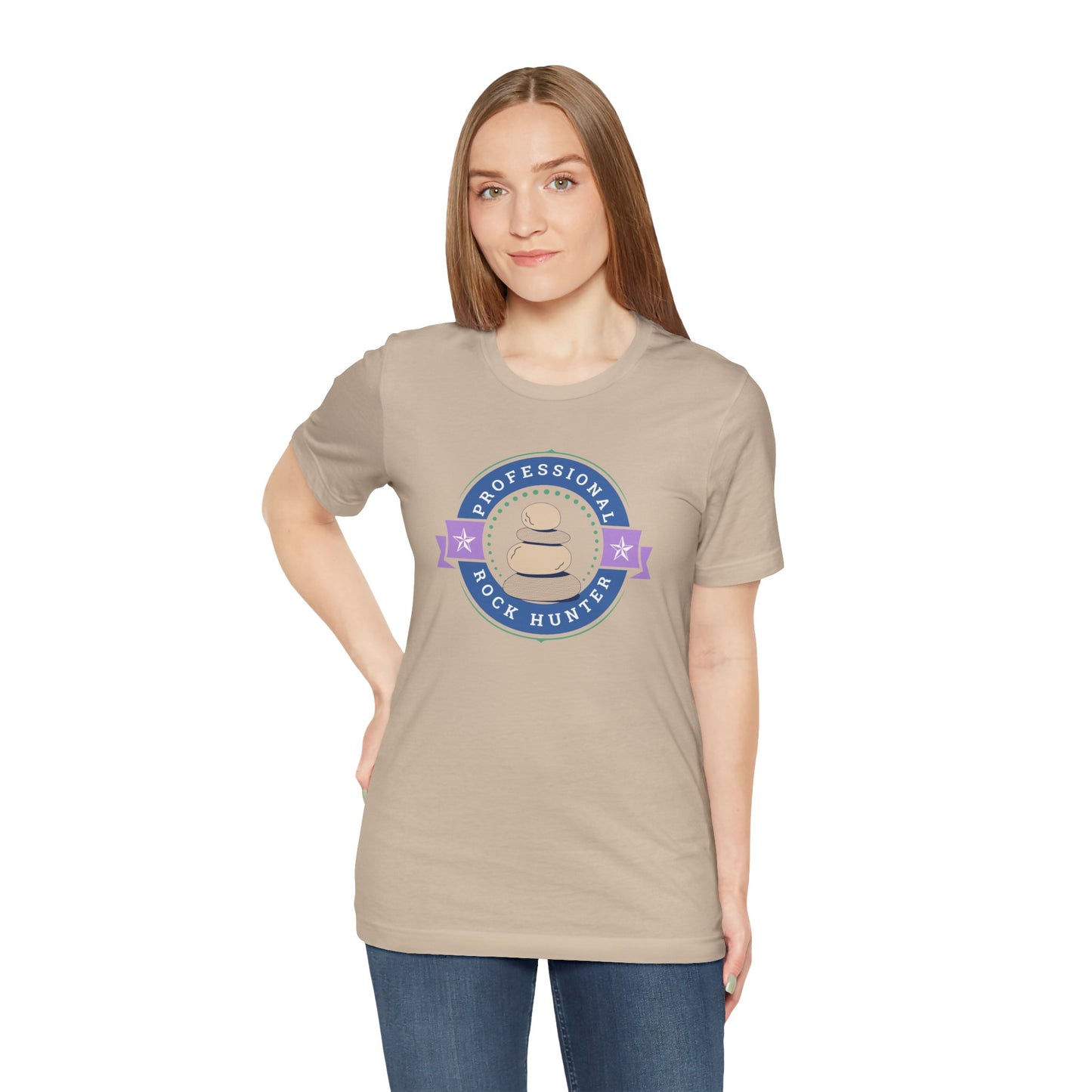 Professional Rock Hunter Purple and Blue Unisex Shirt