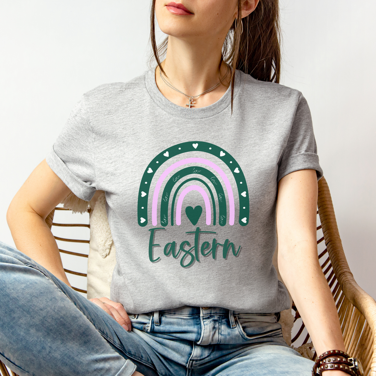 Eastern Michigan Rainbow Tshirt