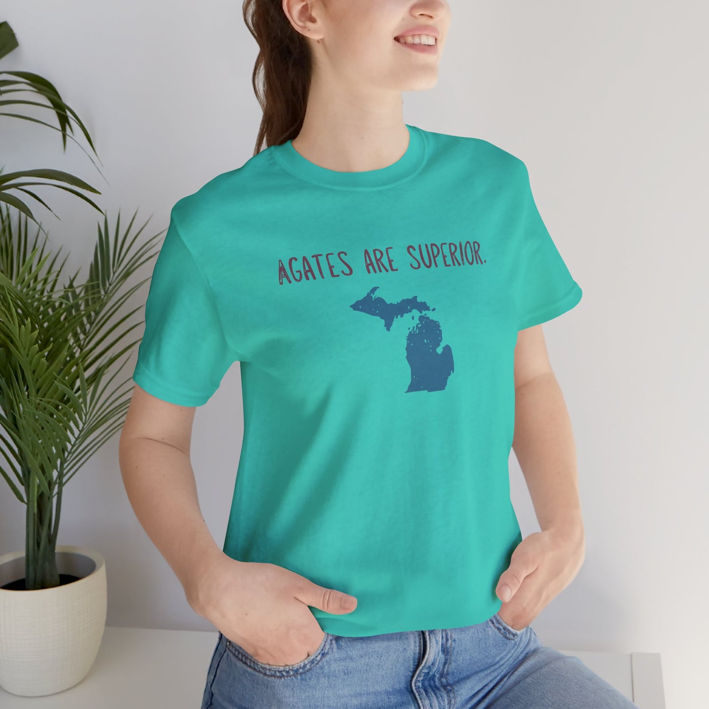 Agates are Superior Lake Unisex Shirt