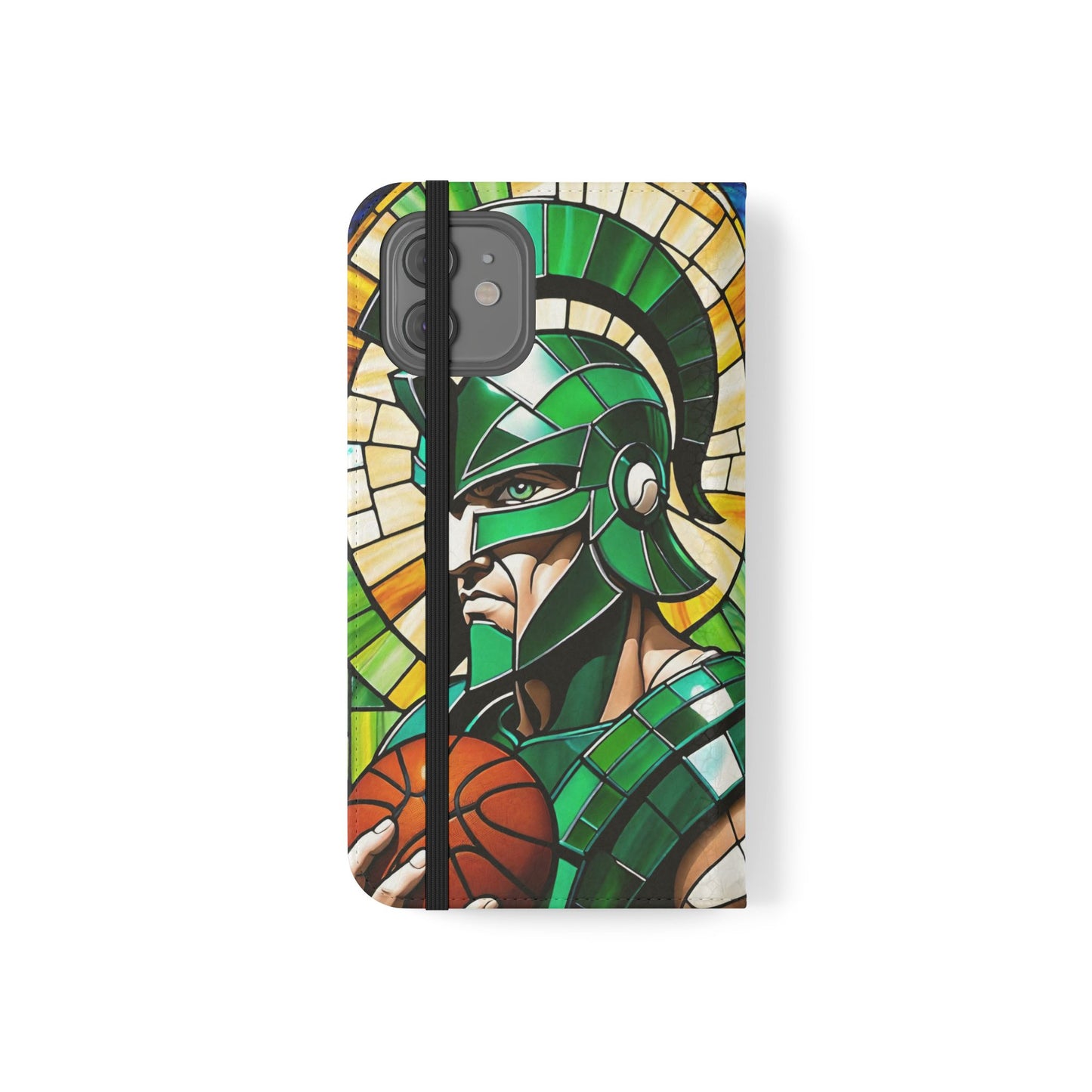 Spartan Basketball Flip Cases for Iphones and Samsung Galaxy Phones