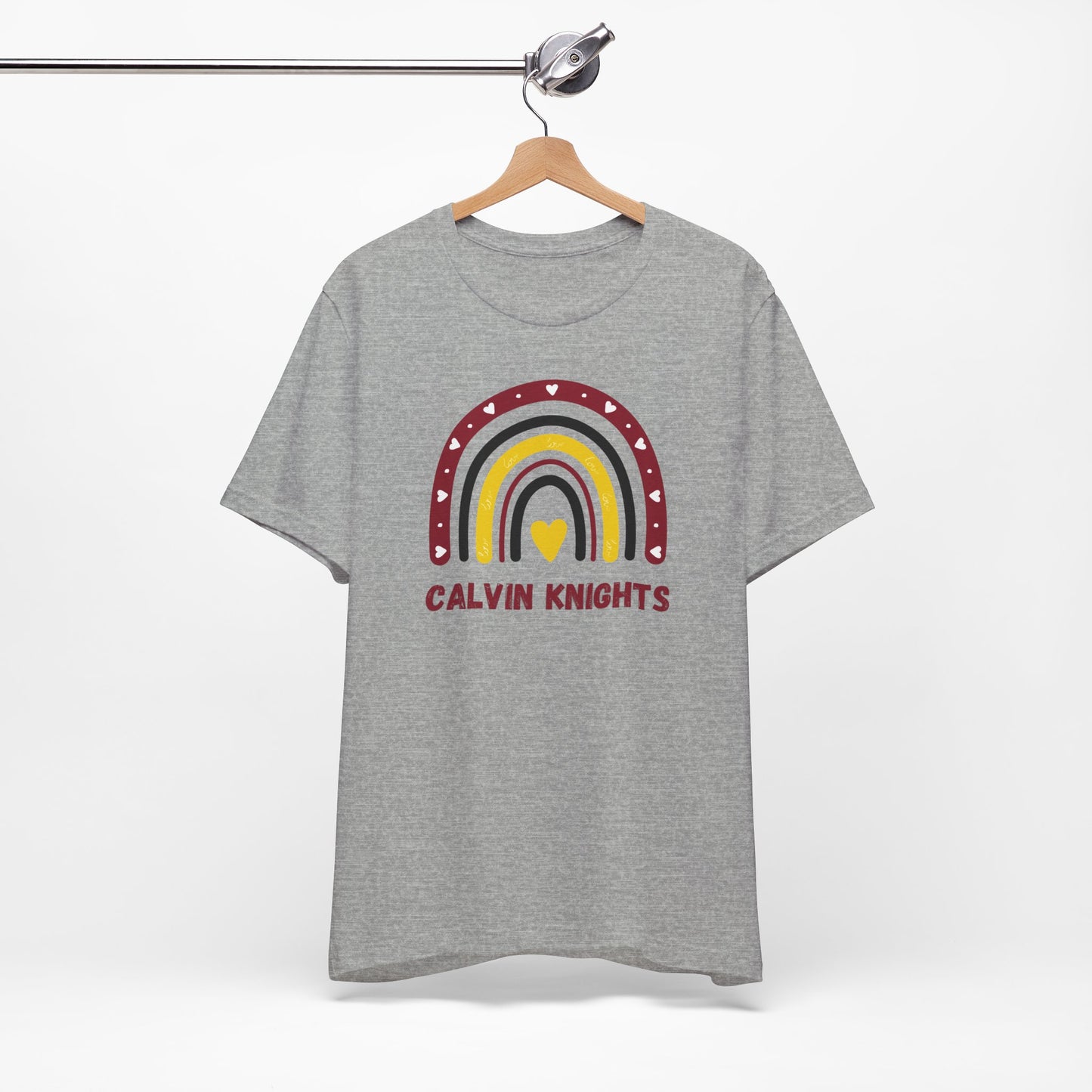 Calvin College Knights Rainbow Tshirt