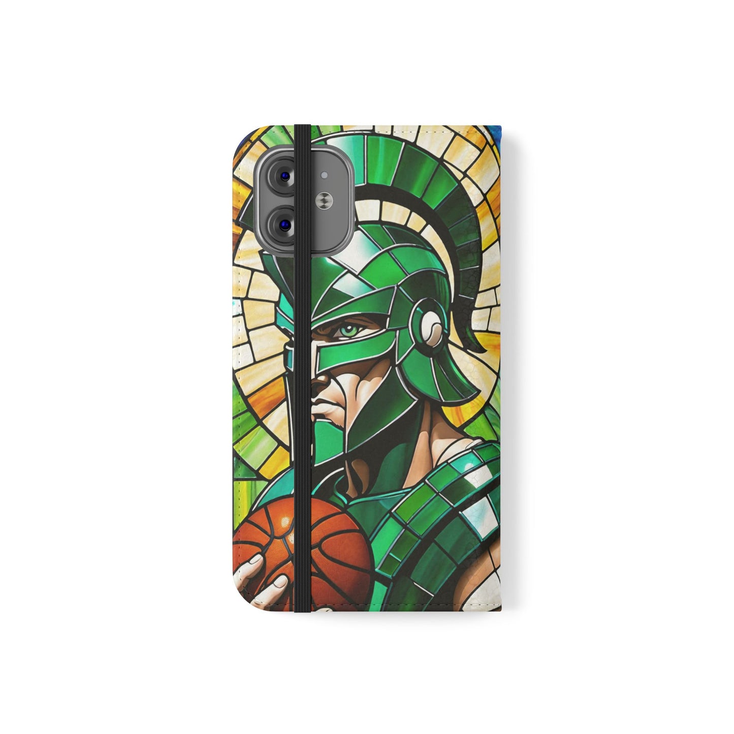 Spartan Basketball Flip Cases for Iphones and Samsung Galaxy Phones