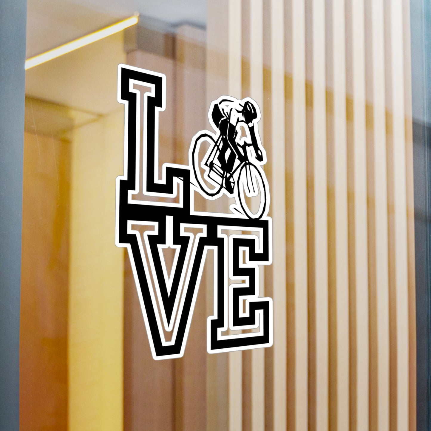 Road Cycling Biking Decal Multiple Sizes for Indoors and Outdoors