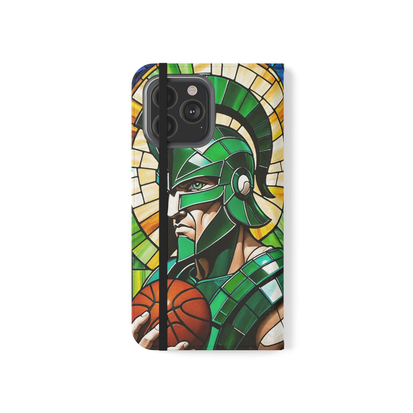 Spartan Basketball Flip Cases for Iphones and Samsung Galaxy Phones