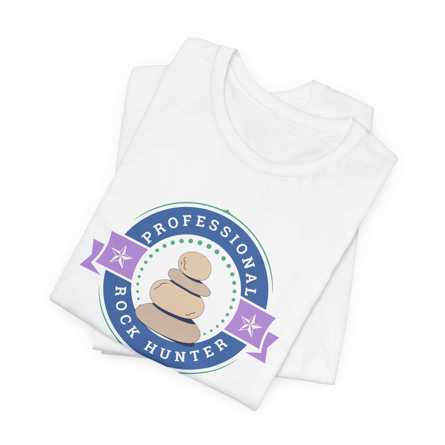 Professional Rock Hunter Purple and Blue Unisex Shirt