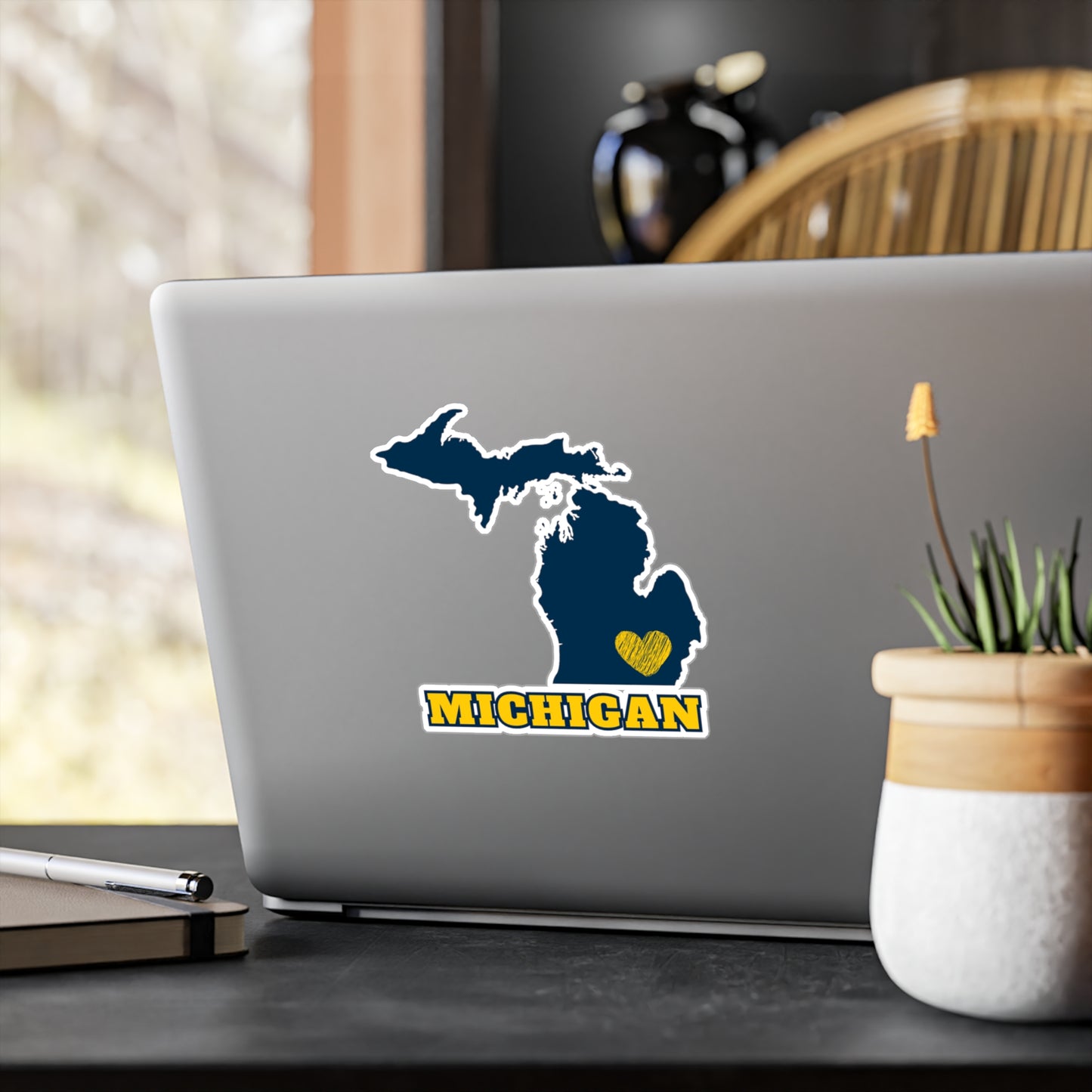 U of M LOVE Vinyl Decal Multiple Sizes for Indoors and Outdoors