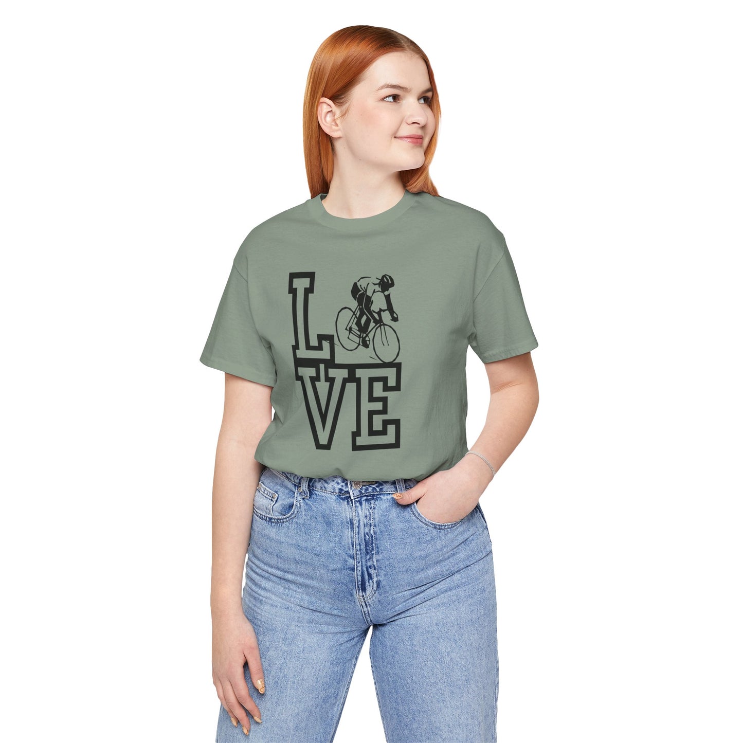 Love Road Cycling Road Biking tshirt