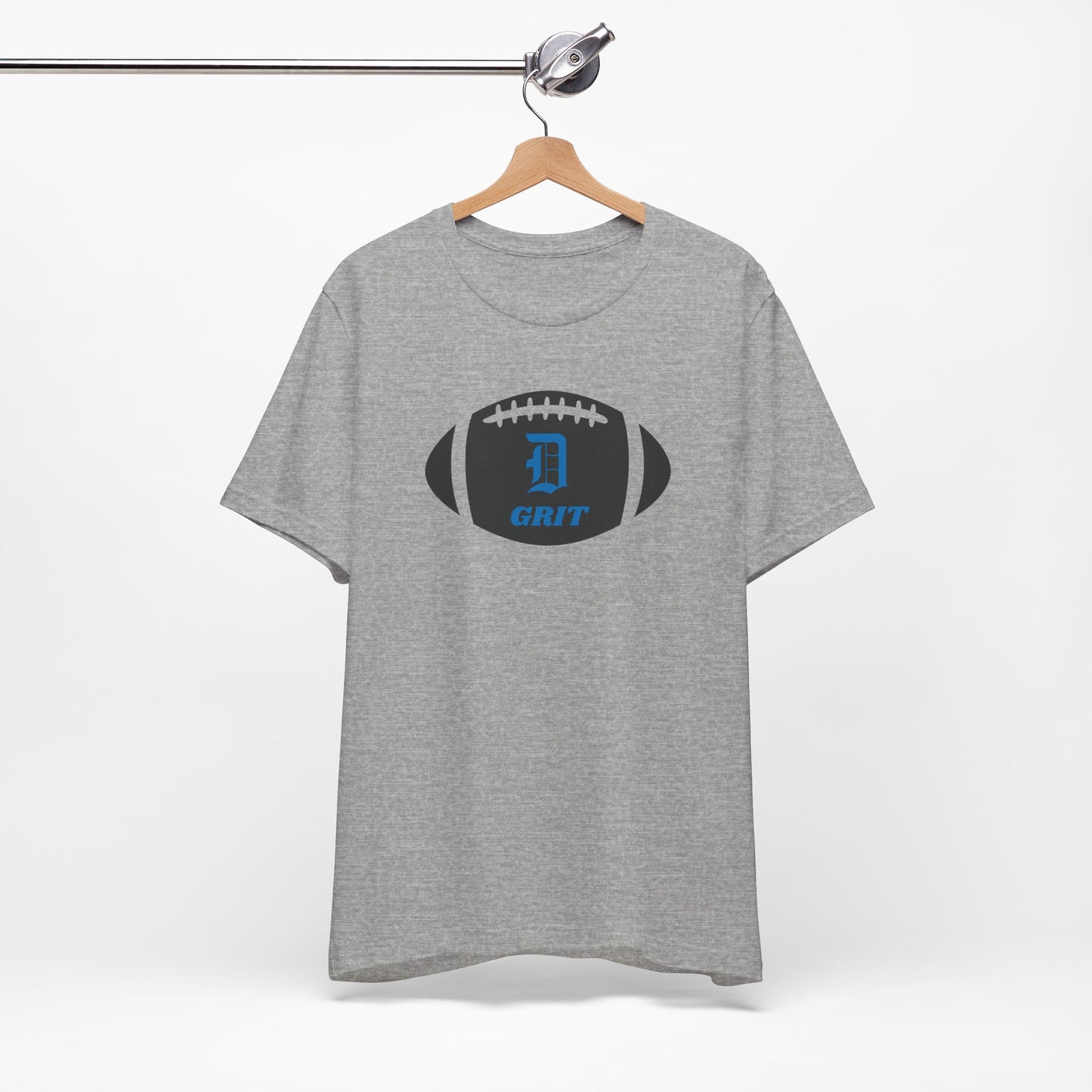 Detroit Football Unisex Jersey Short Sleeve Tee