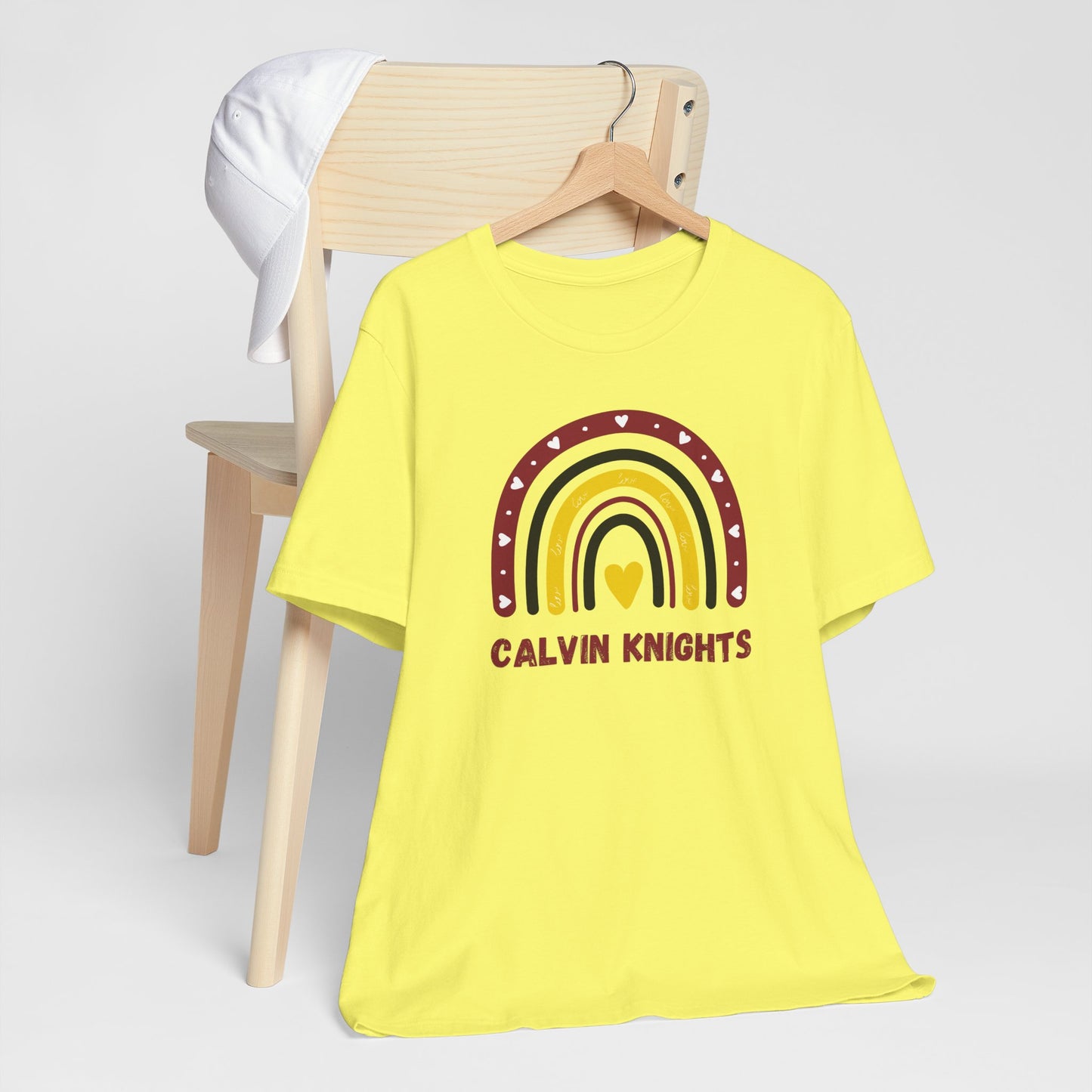 Calvin College Knights Rainbow Tshirt