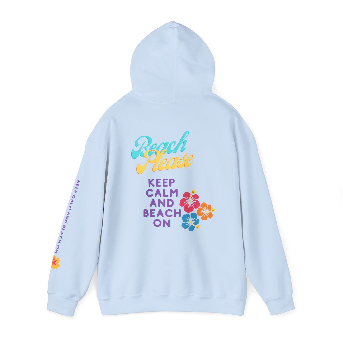 Beach Please Unisex Heavy Blend Hooded Sweatshirt