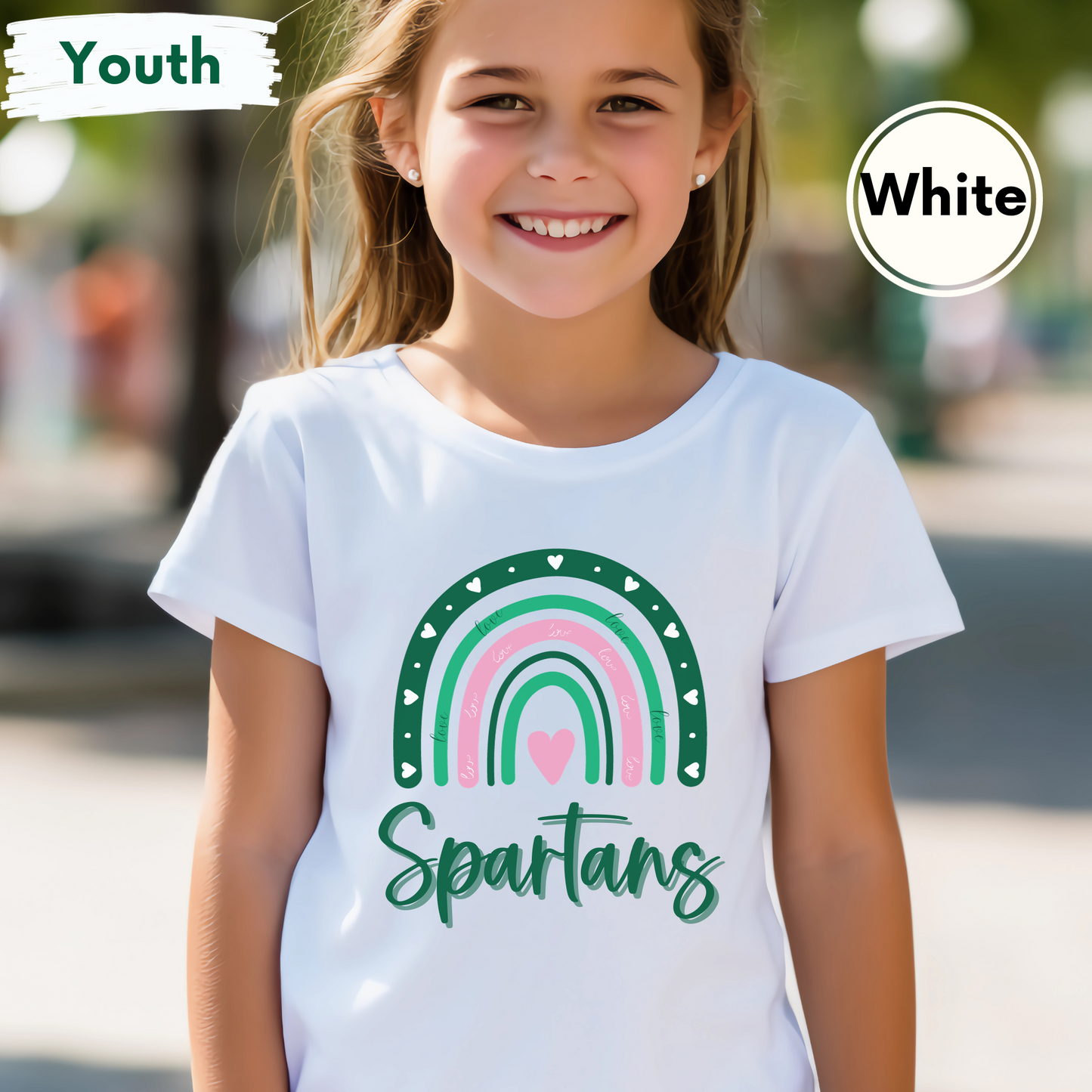 Spartan Rainbow Youth Short Sleeve Tee