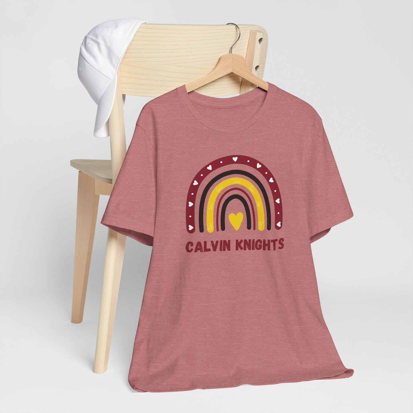 Calvin College Knights Rainbow Tshirt