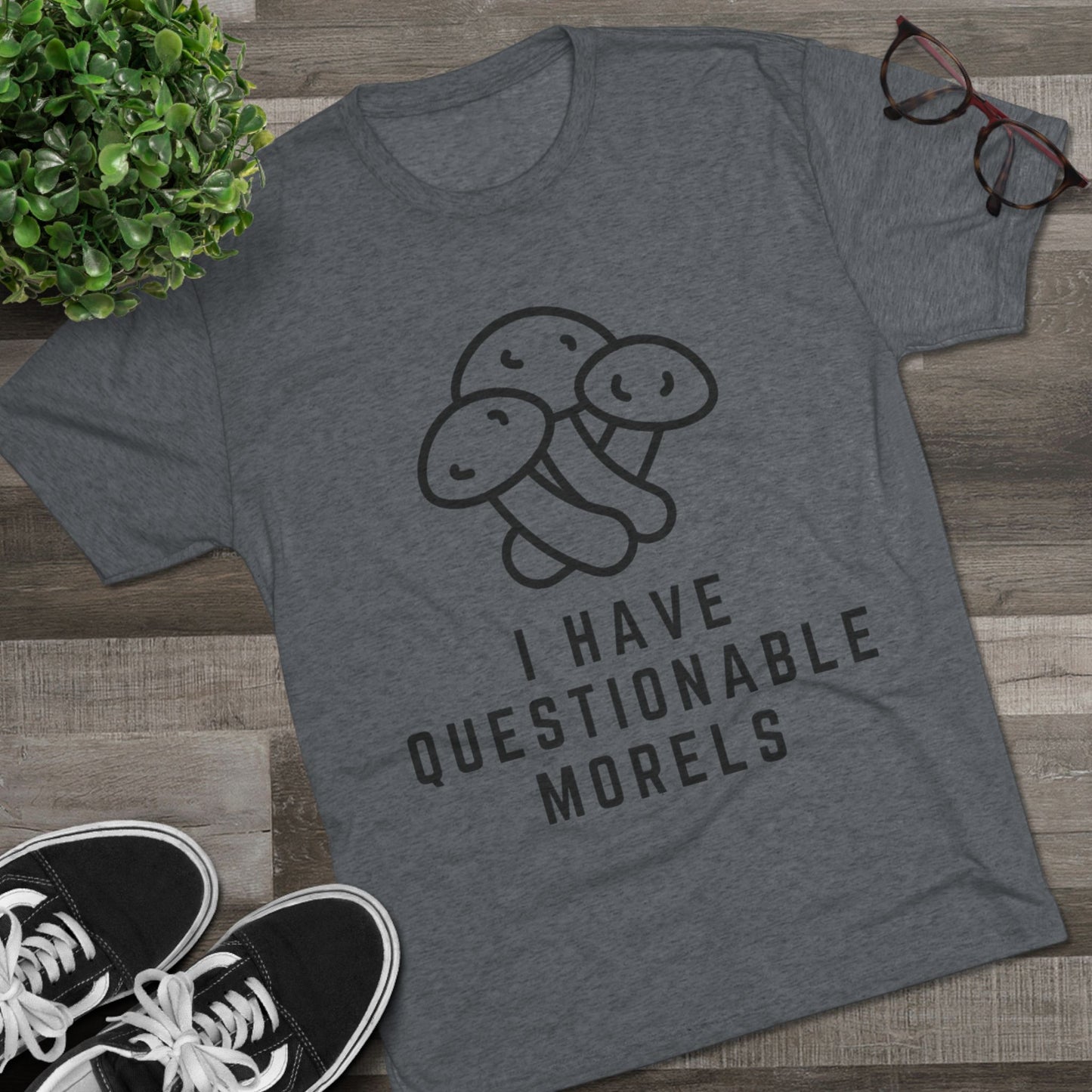 Funny Morel Mushroom Unisex Tee