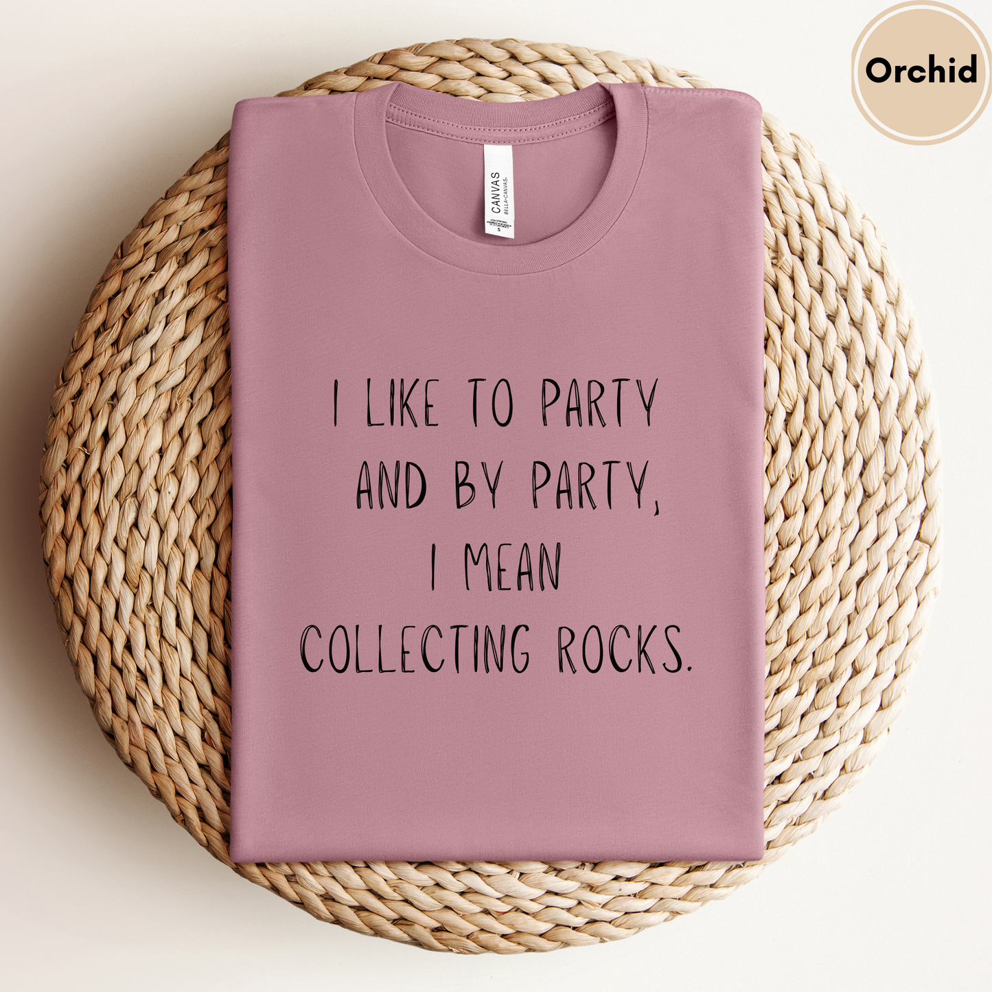 Rock Collecting I Like To Party Unisex Shirt Rock tshirt