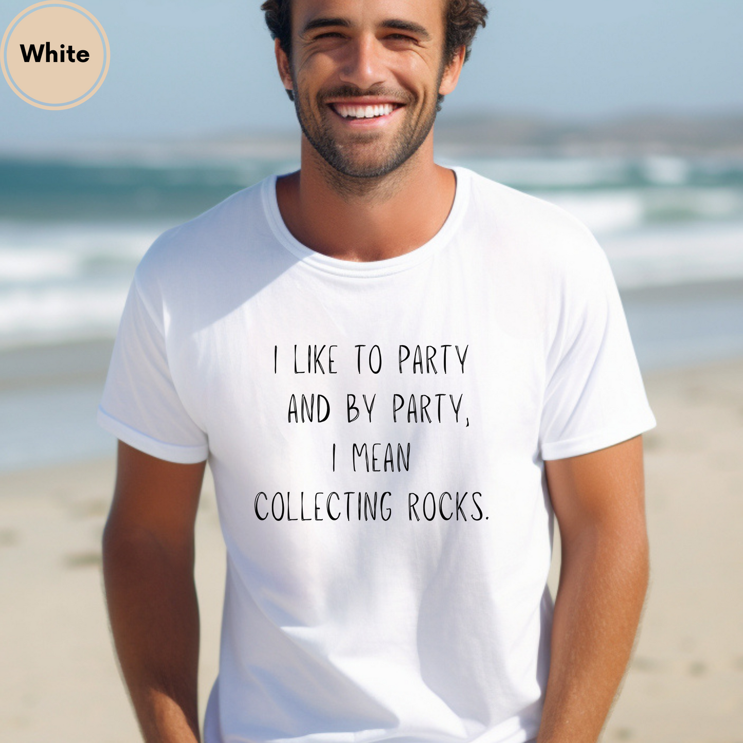 Rock Collecting I Like To Party Unisex Shirt Rock tshirt